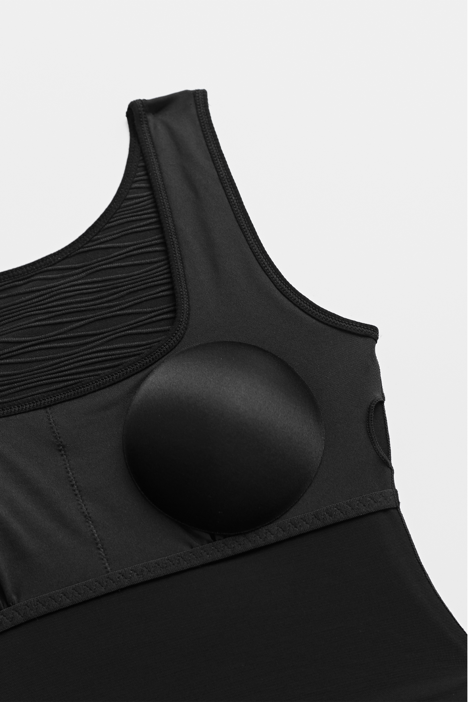 Go Figure Black Shapewear Bodysuit