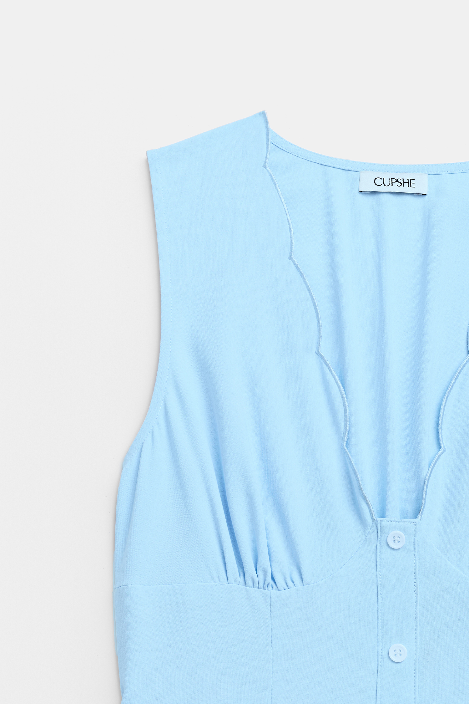 Abito lungo blu Little Hideaway