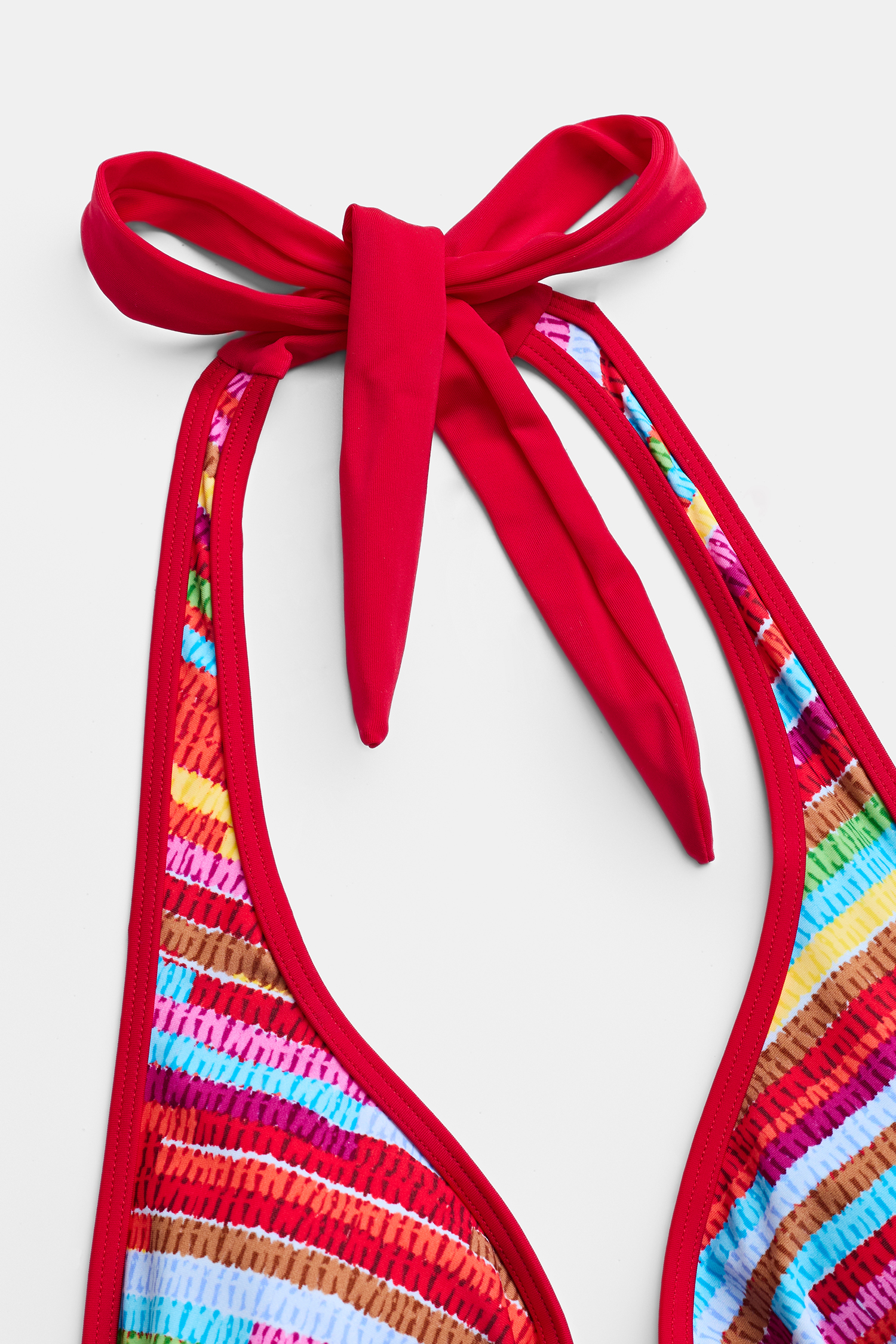 Florida Gal Striped Bikini Set