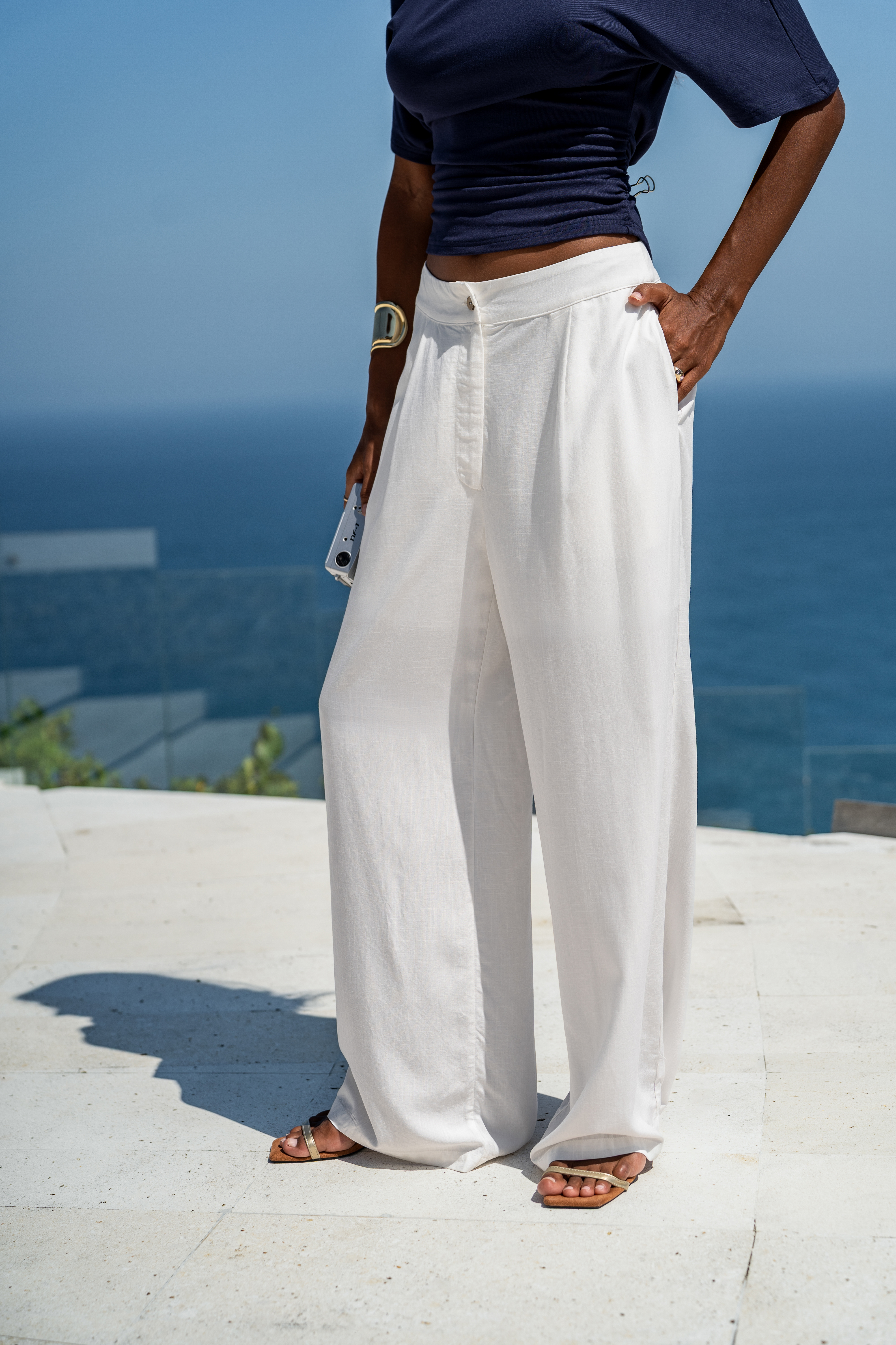Pantaloni bianchi Common Thread