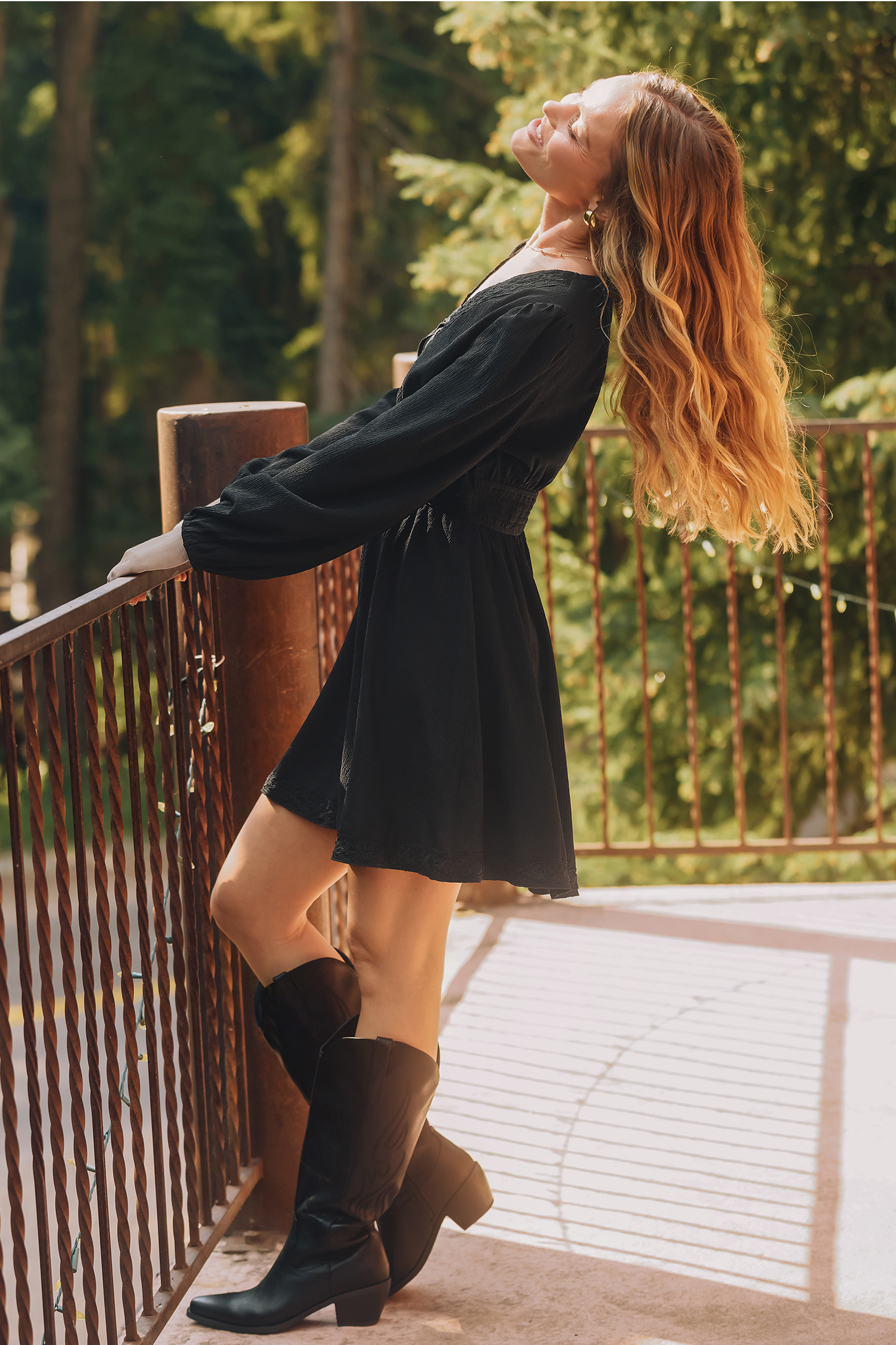 Dream Come True Black Mini Dress