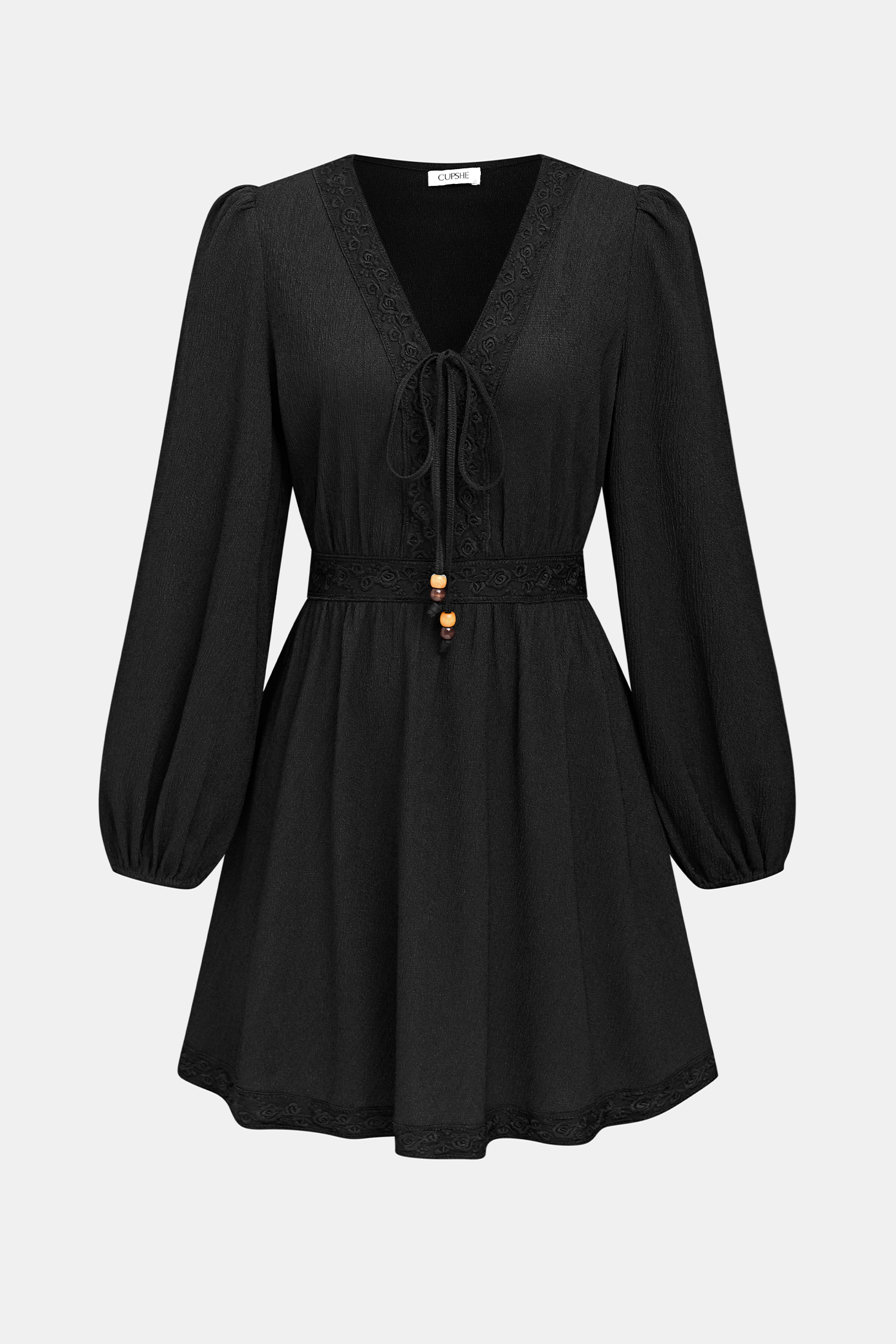 Dream Come True Black Mini Dress