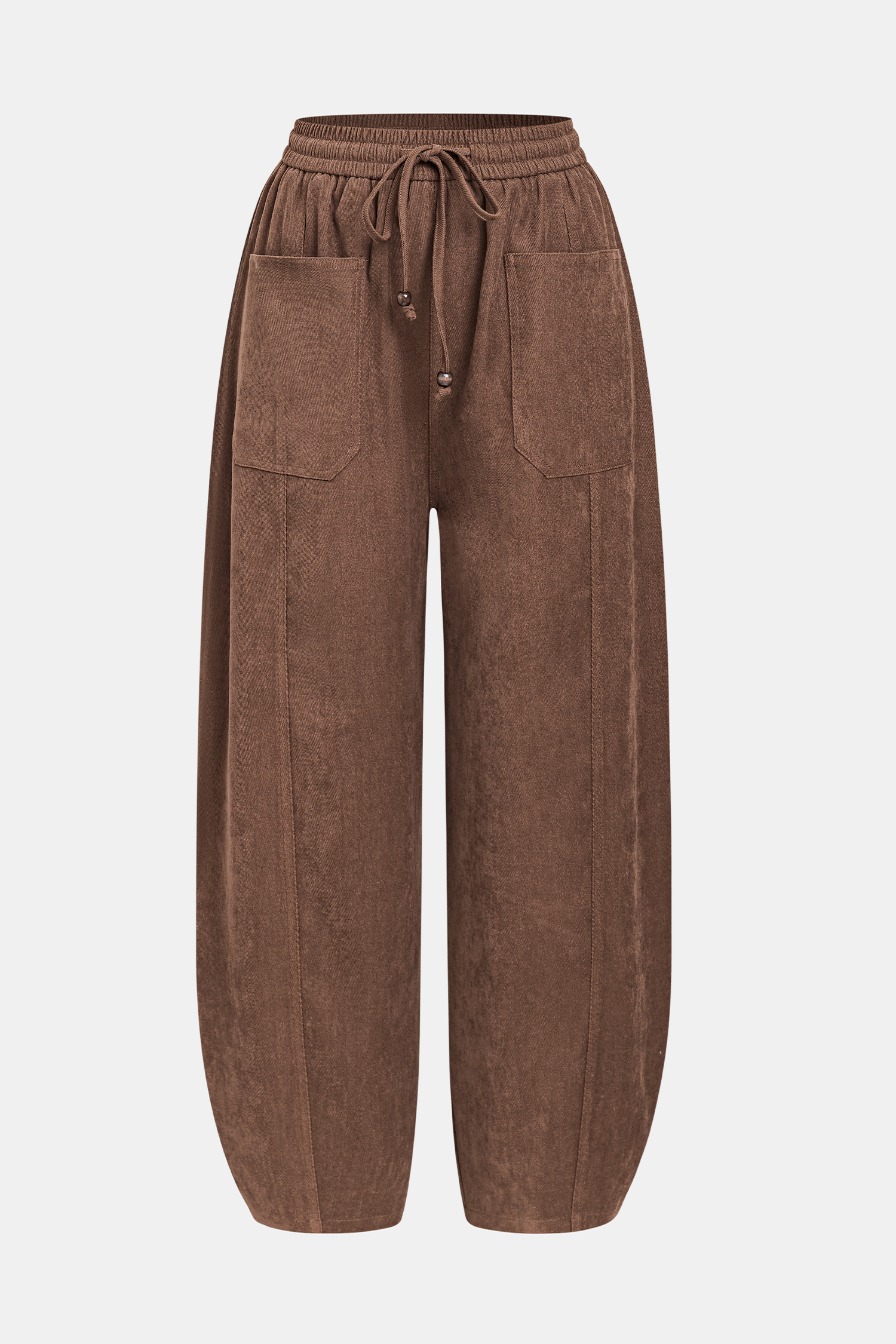 Pantaloni marroni per la stagione calda