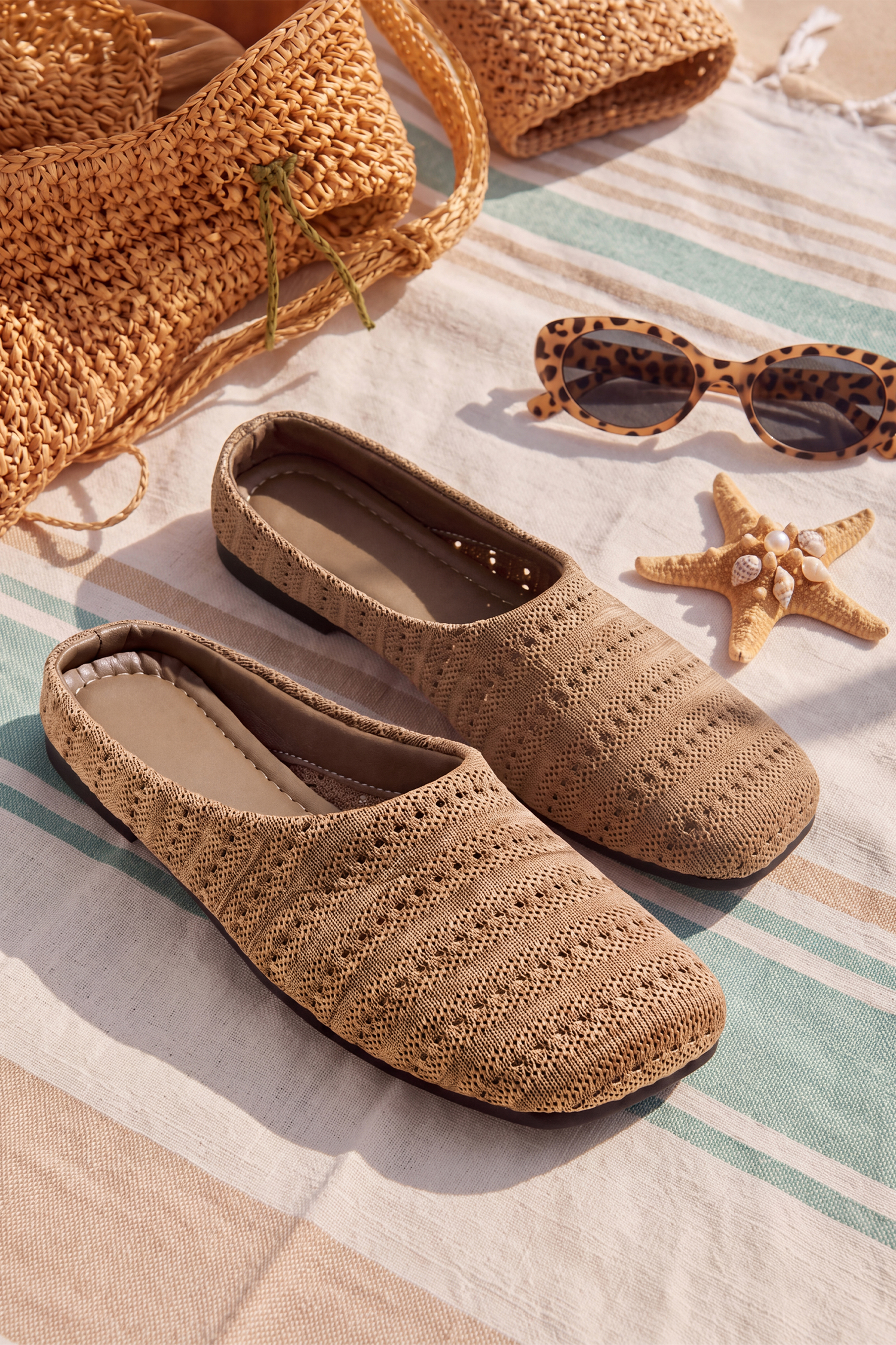 Sole Mates Straw Mules