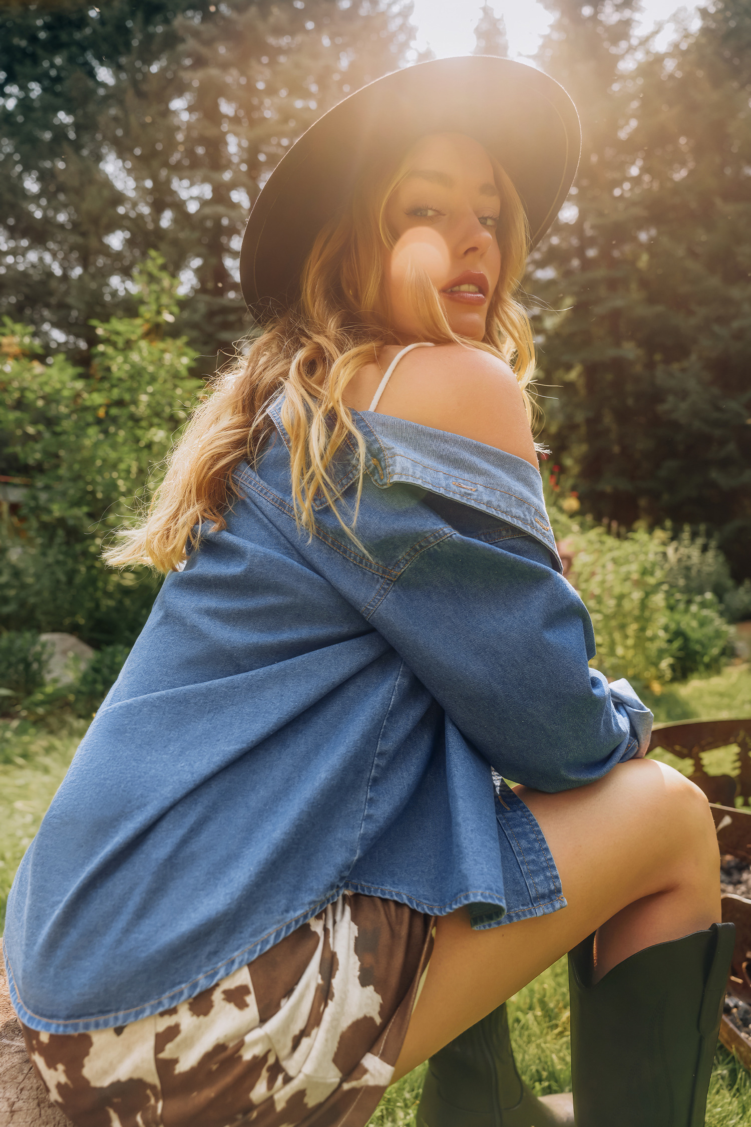 Camicia di jeans casual