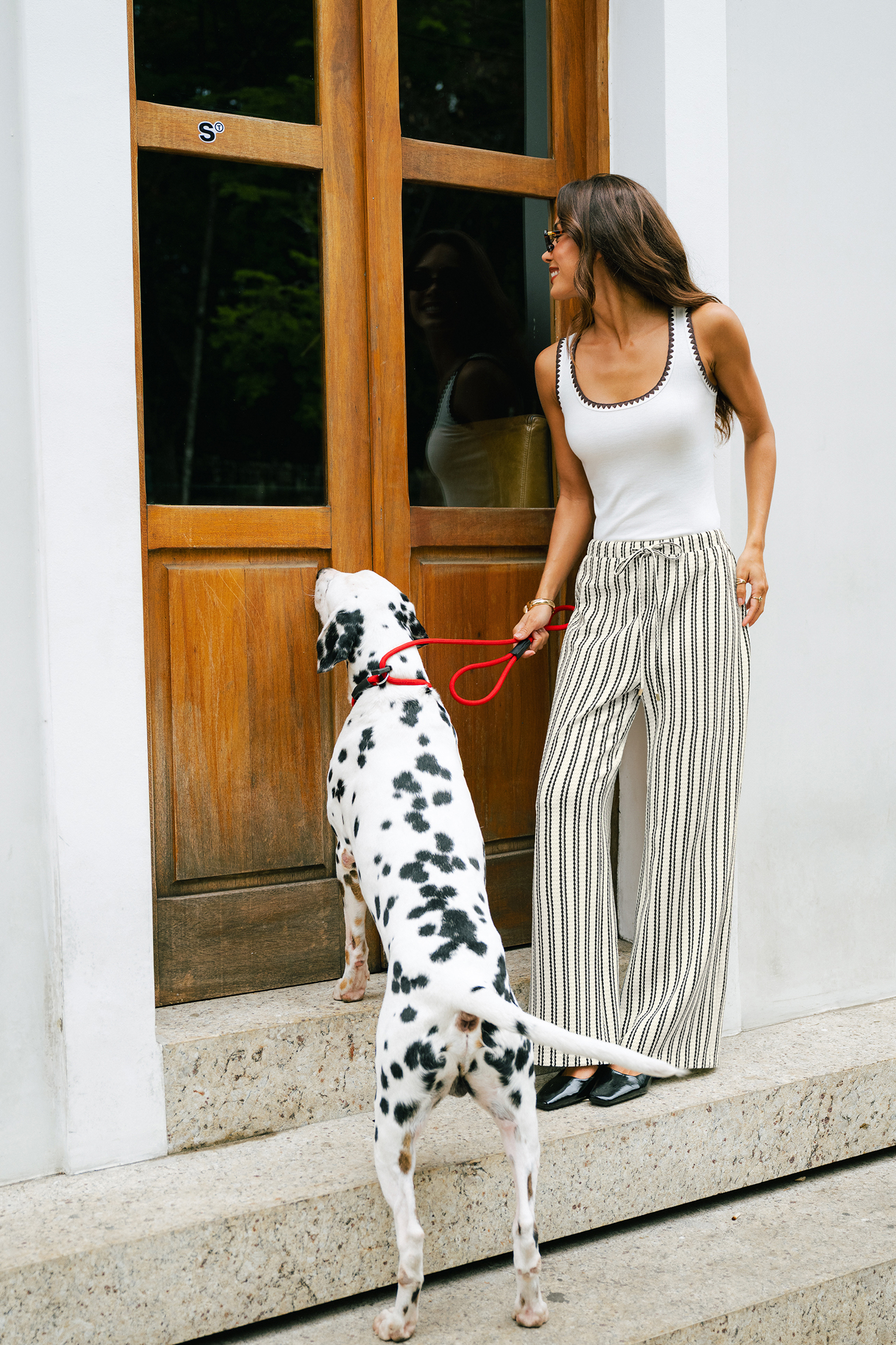 Once in a Blue Moon Striped Pants