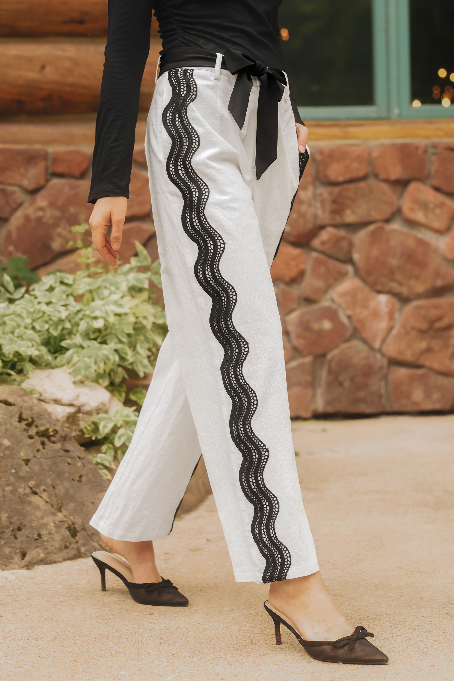 Avevo bisogno di questi pantaloni bicolore