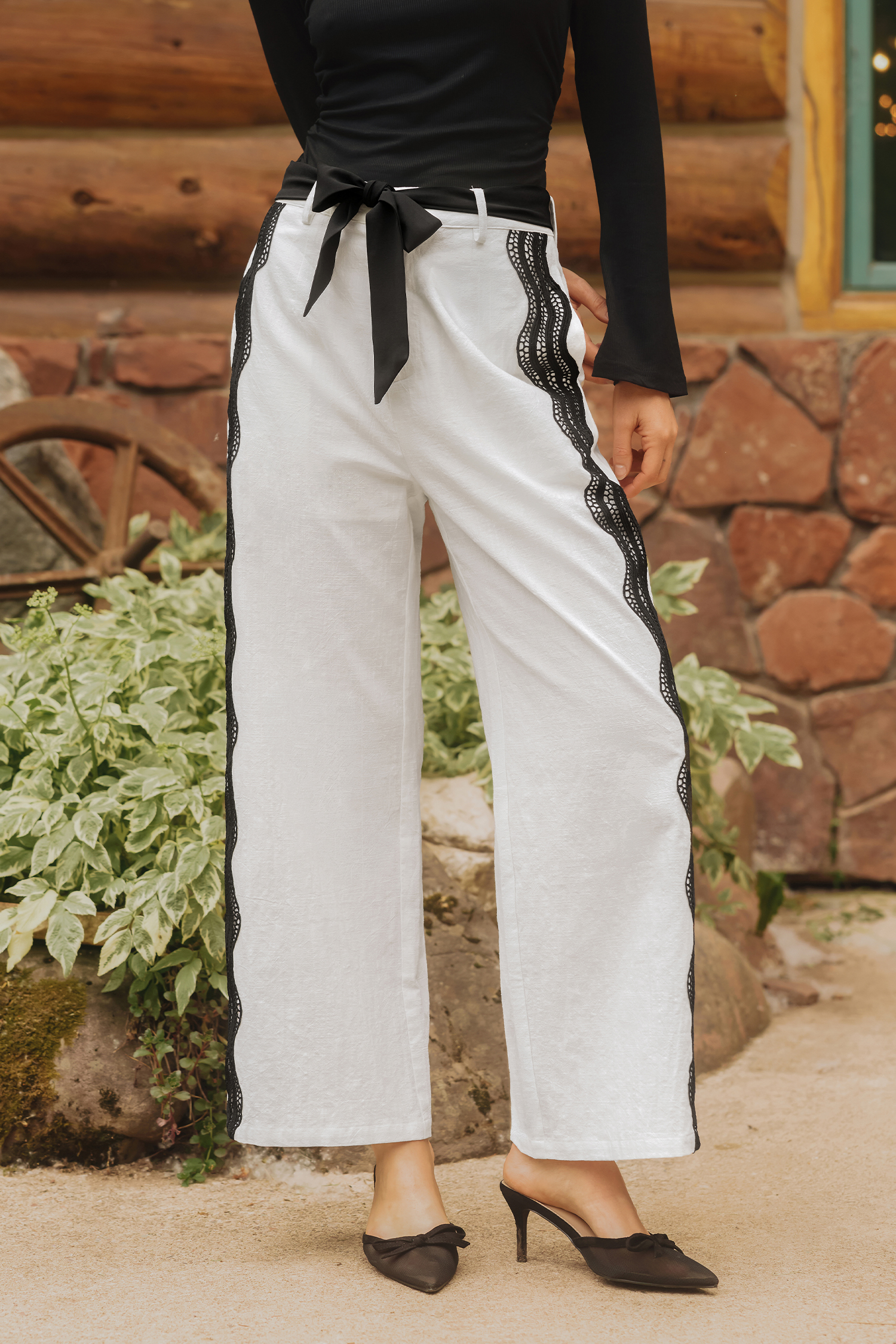 Avevo bisogno di questi pantaloni bicolore