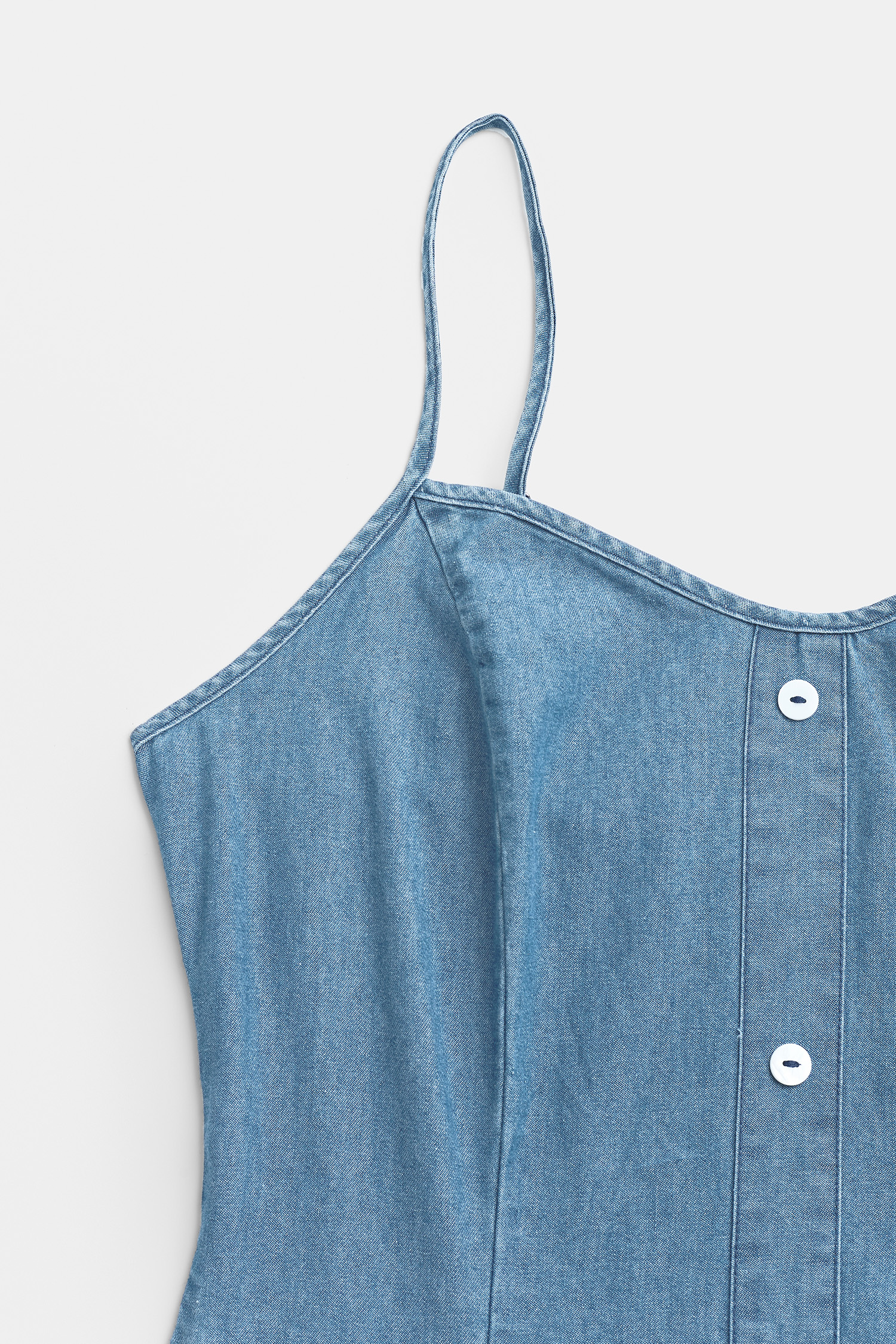 Morning Tide Denim Mini Dress