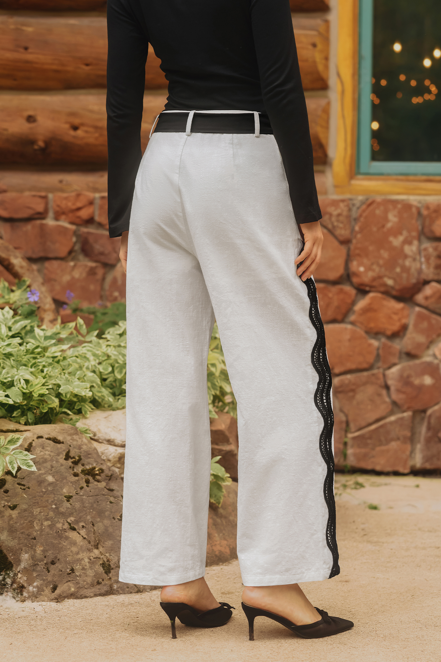 Avevo bisogno di questi pantaloni bicolore