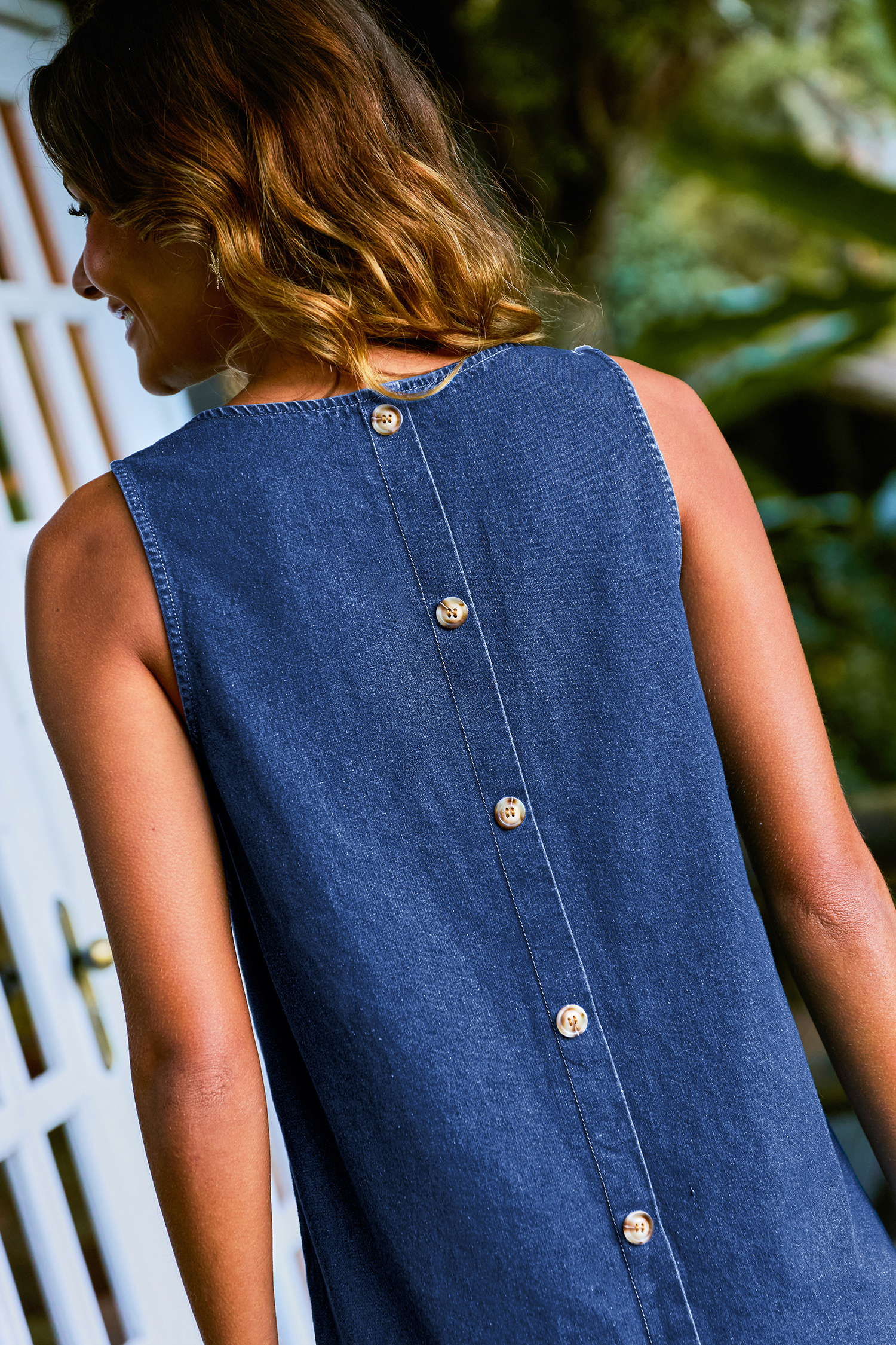 See Me Denim Mini Dress