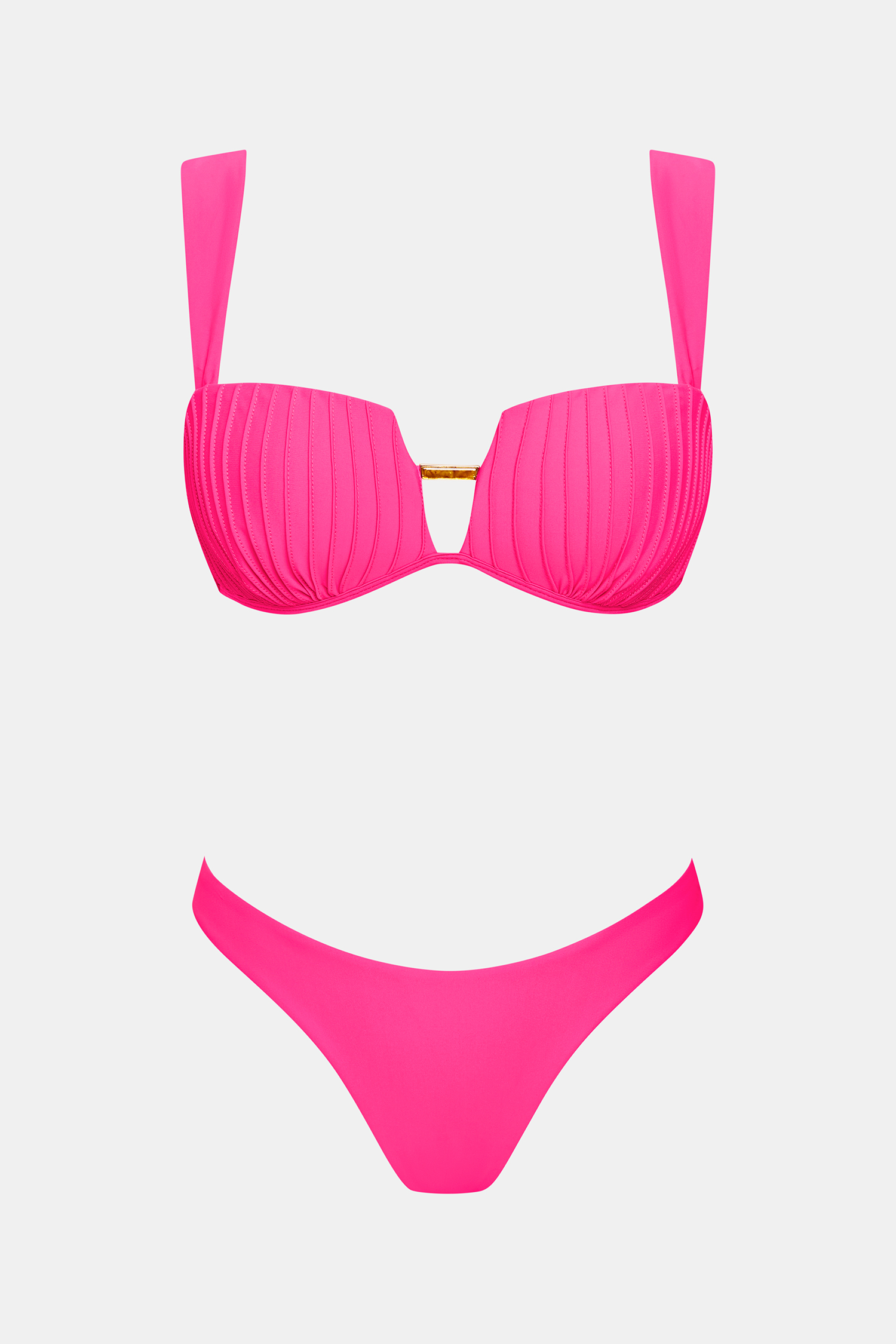 Completo bikini rosa New Love