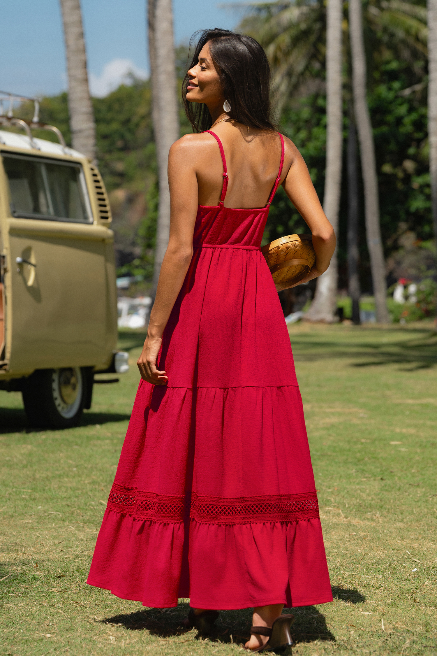 Ruby Red Maxi Dress