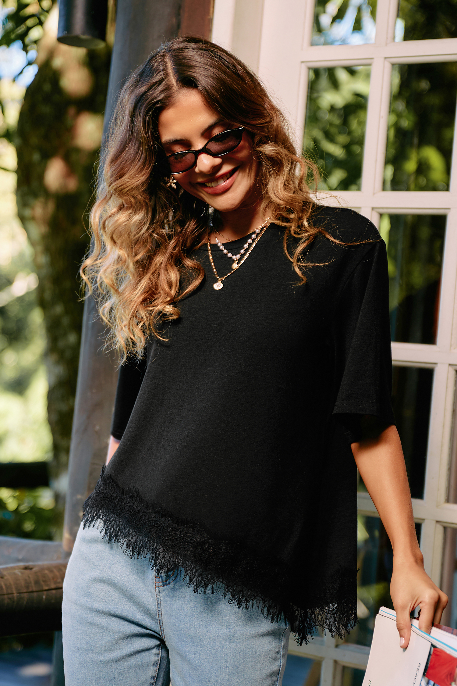 Iconic Black Tee