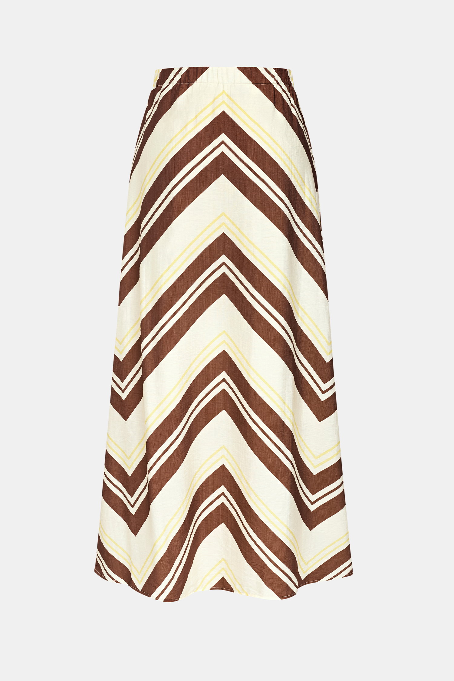 Gonna lunga a chevron per un weekend fuori porta