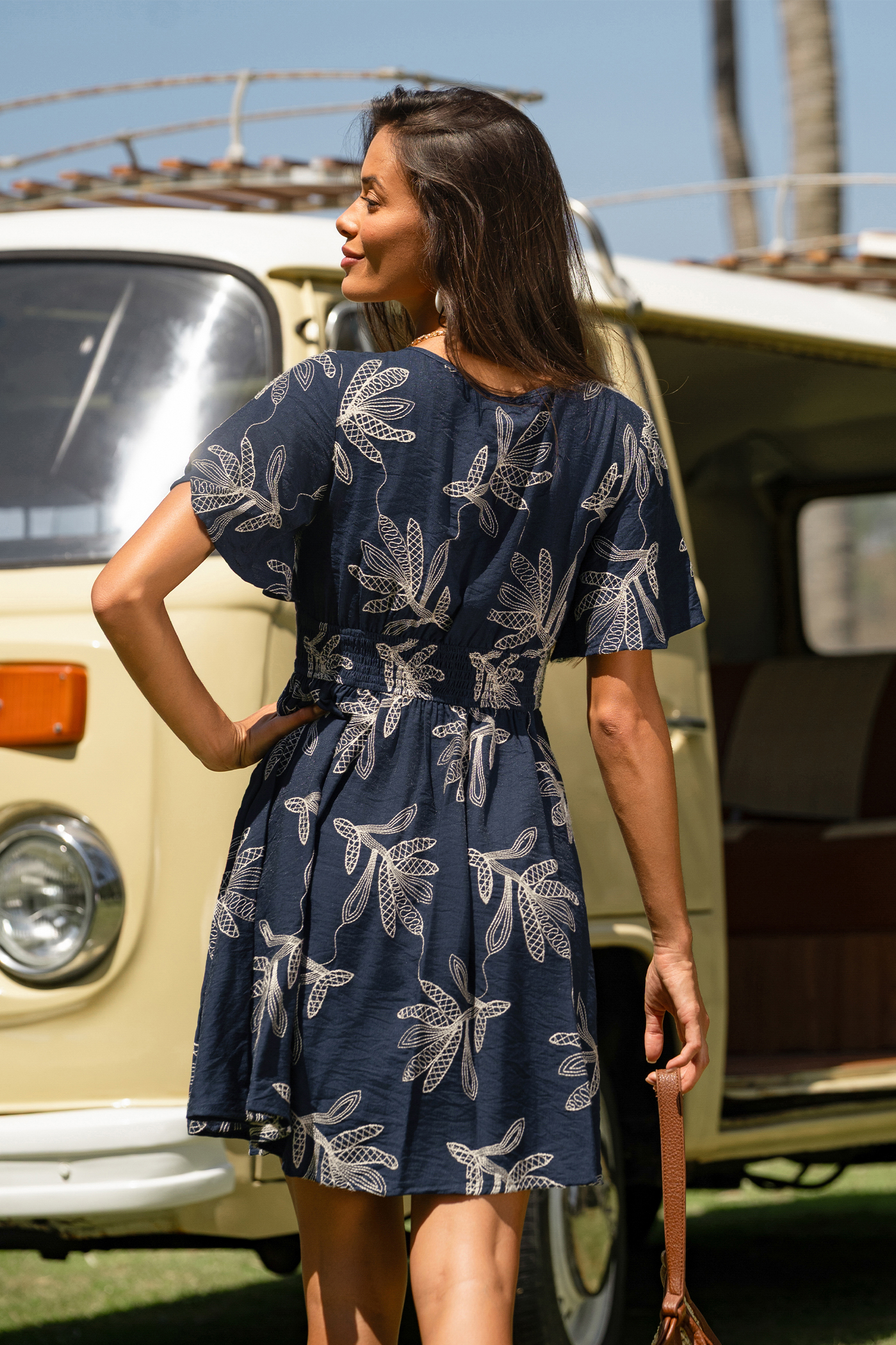 Monica Floral Mini Dress
