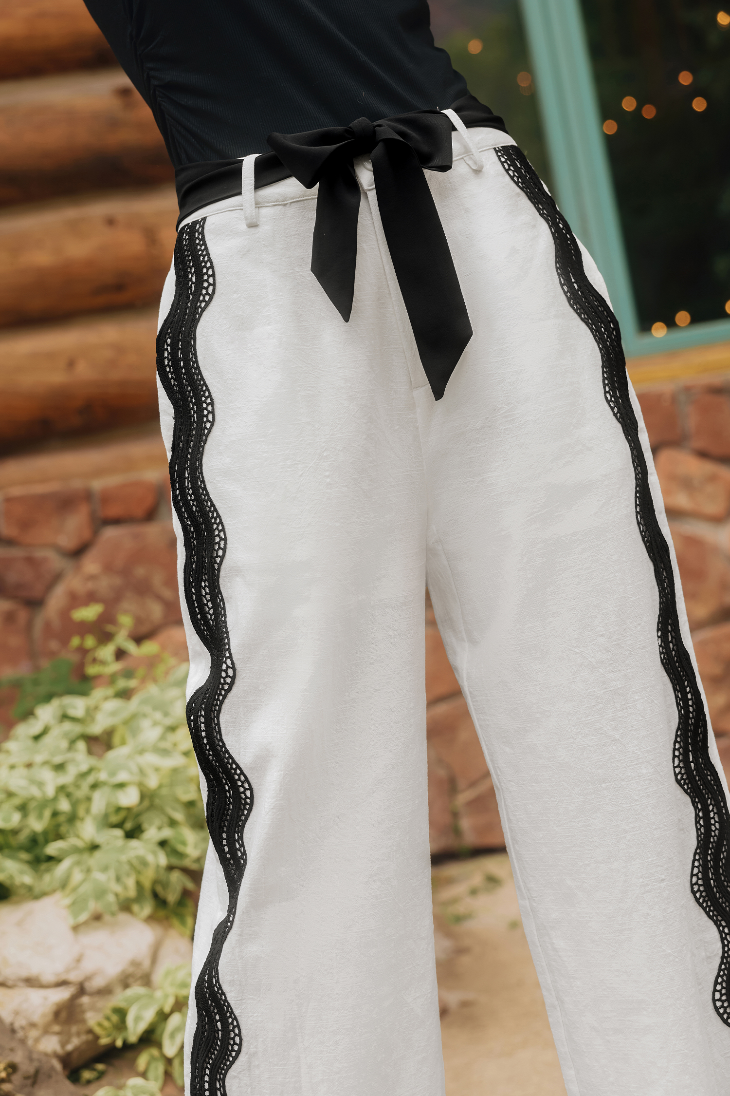 Avevo bisogno di questi pantaloni bicolore