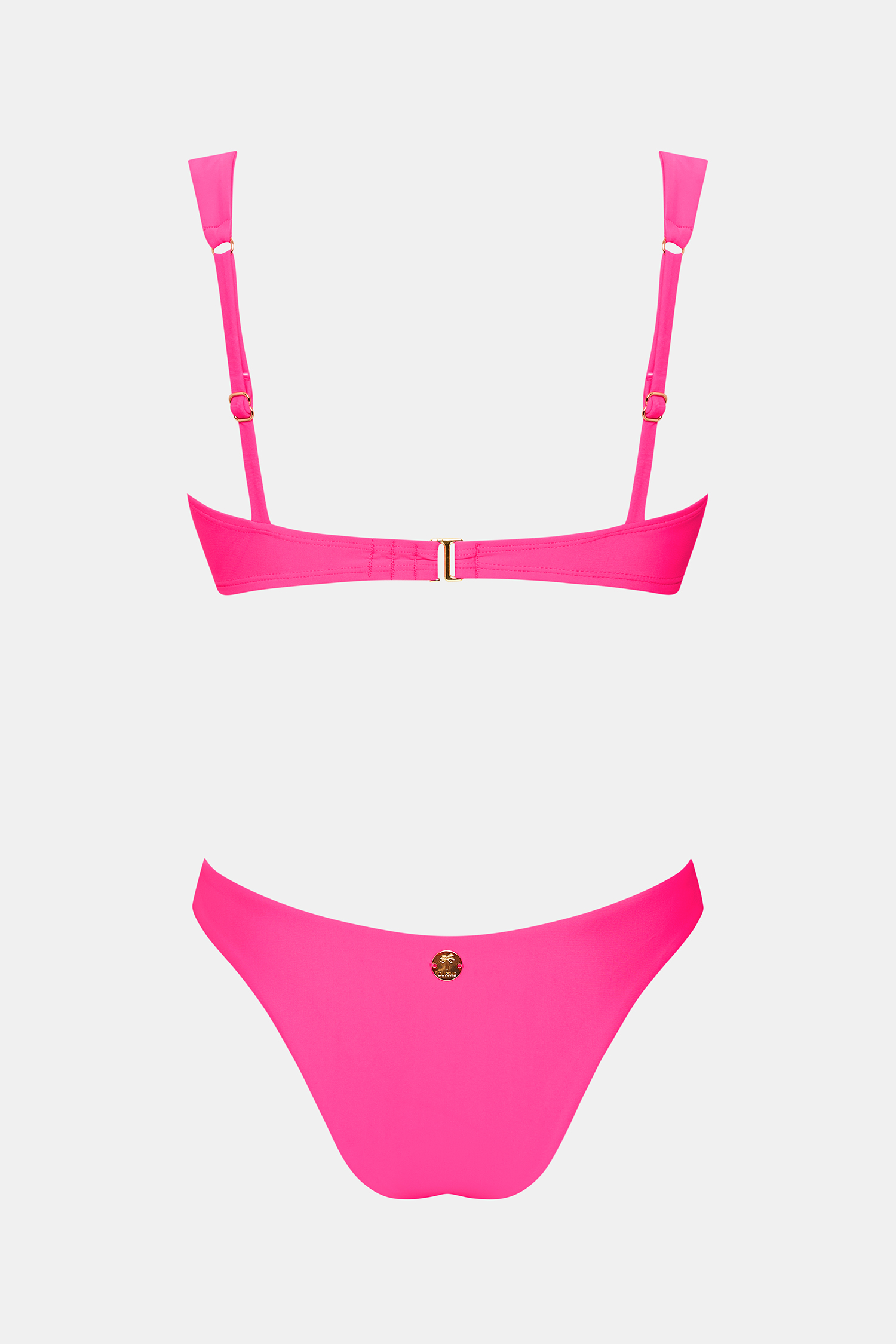 Completo bikini rosa New Love