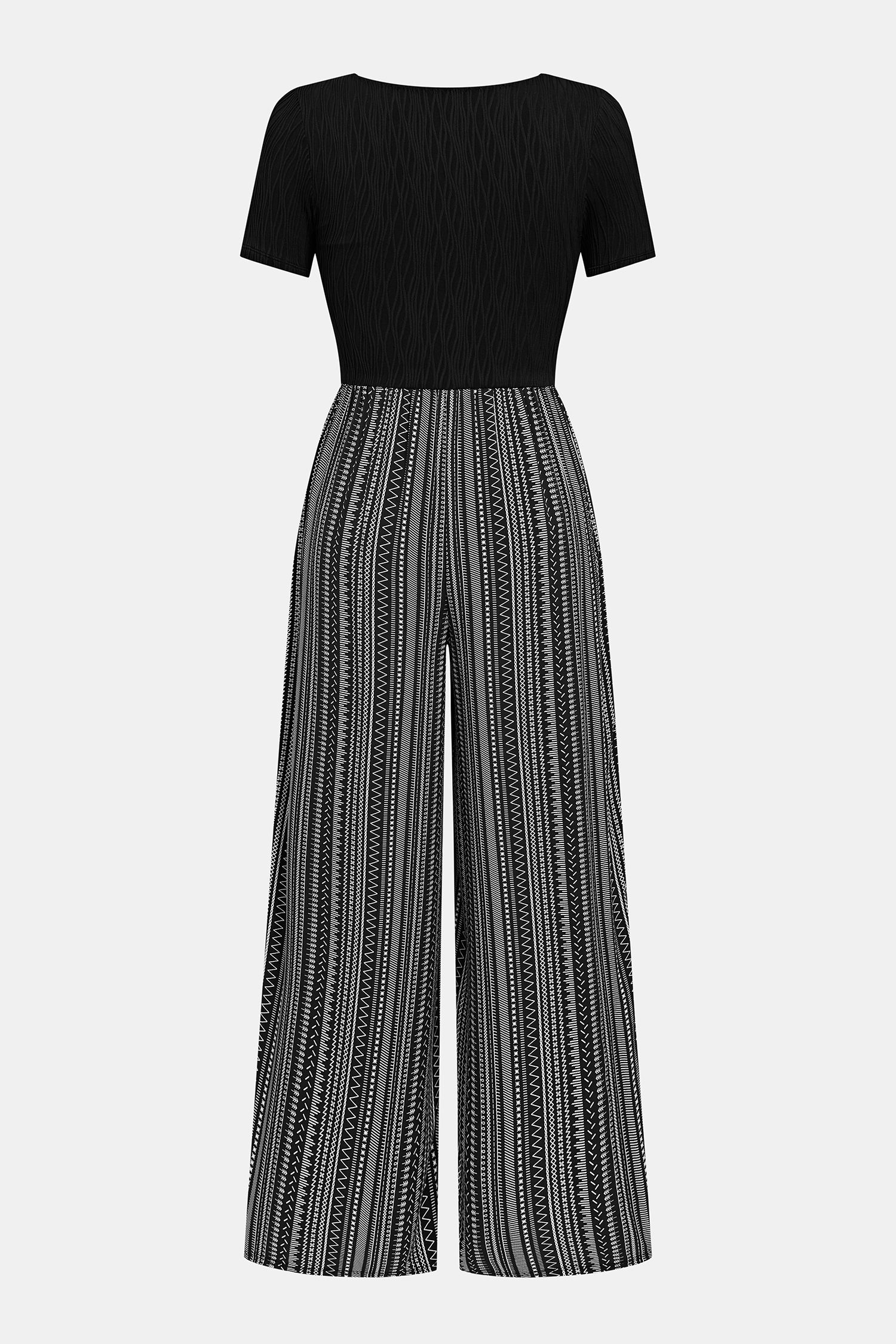 In the Cards Striped Shapewear Jumpsuit