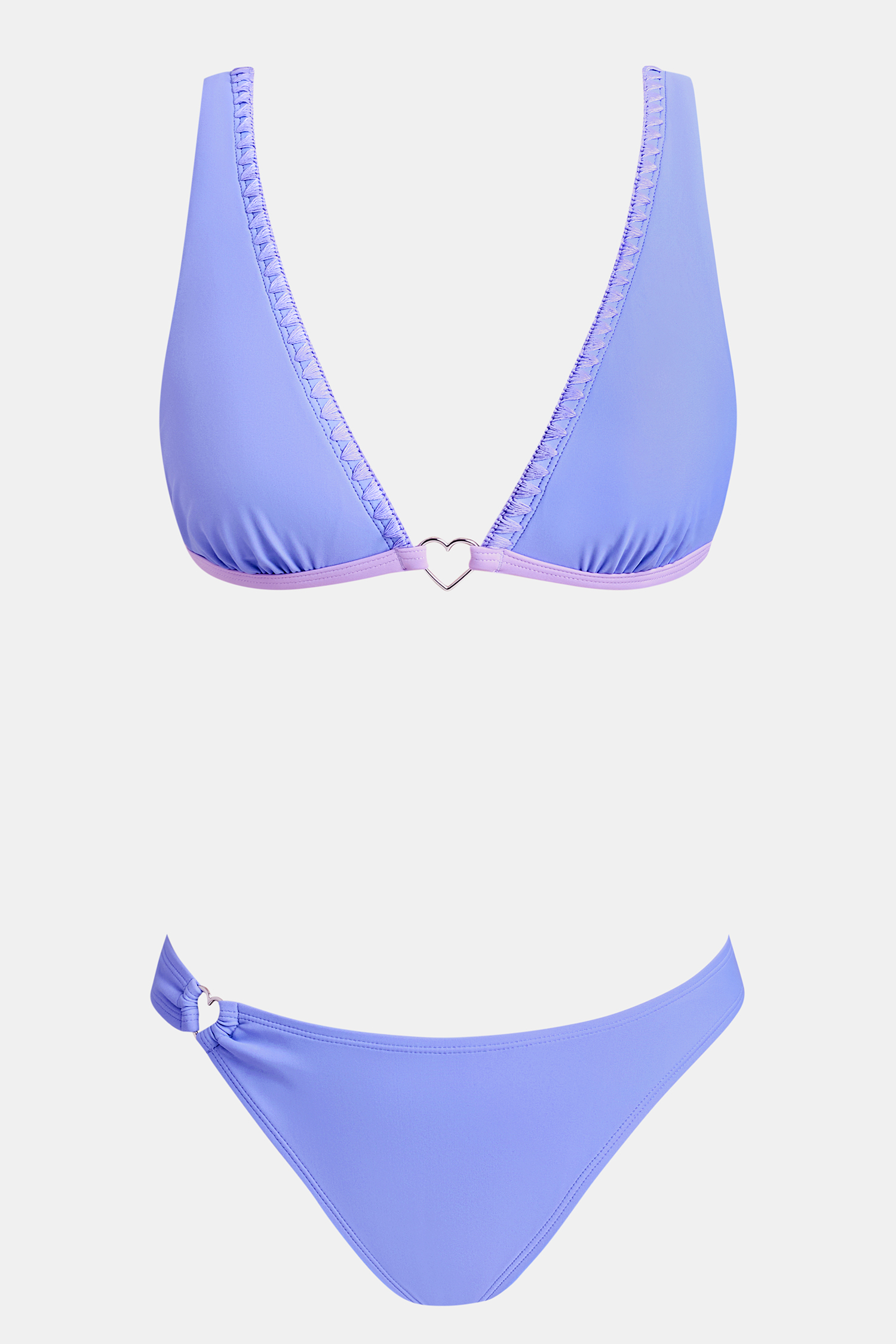 Del Mar Purple Bikini Set