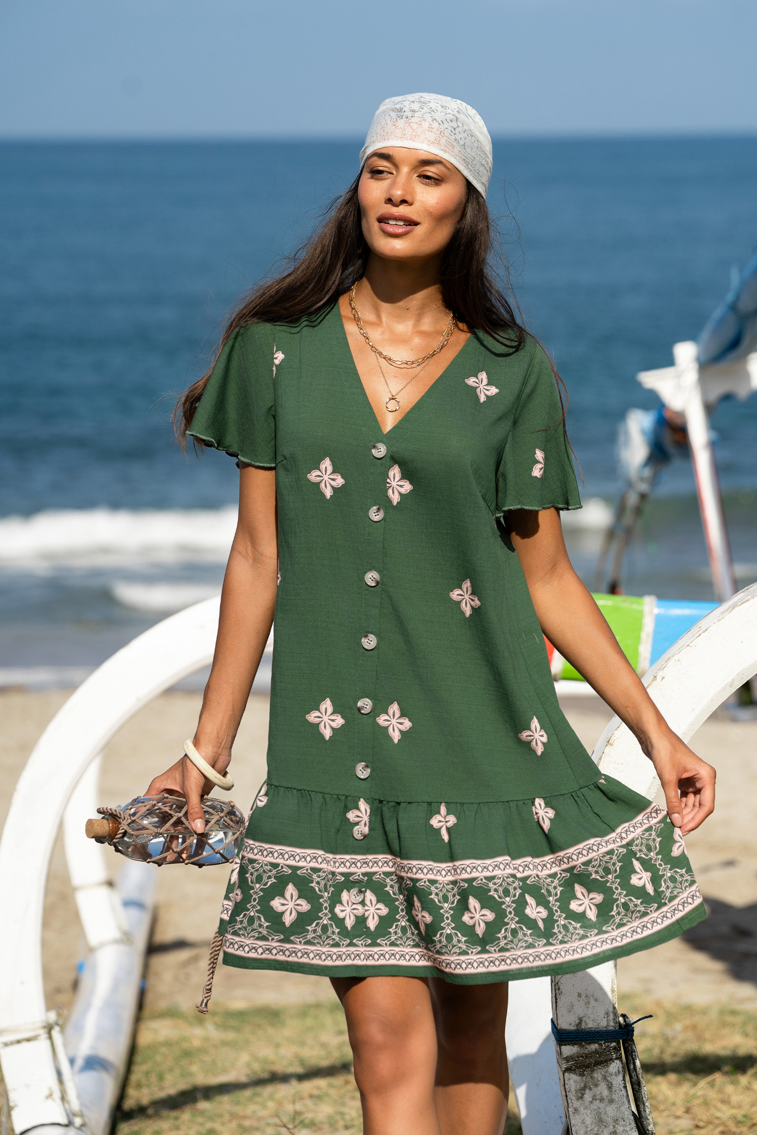 Sparks Fly Floral Mini Dress