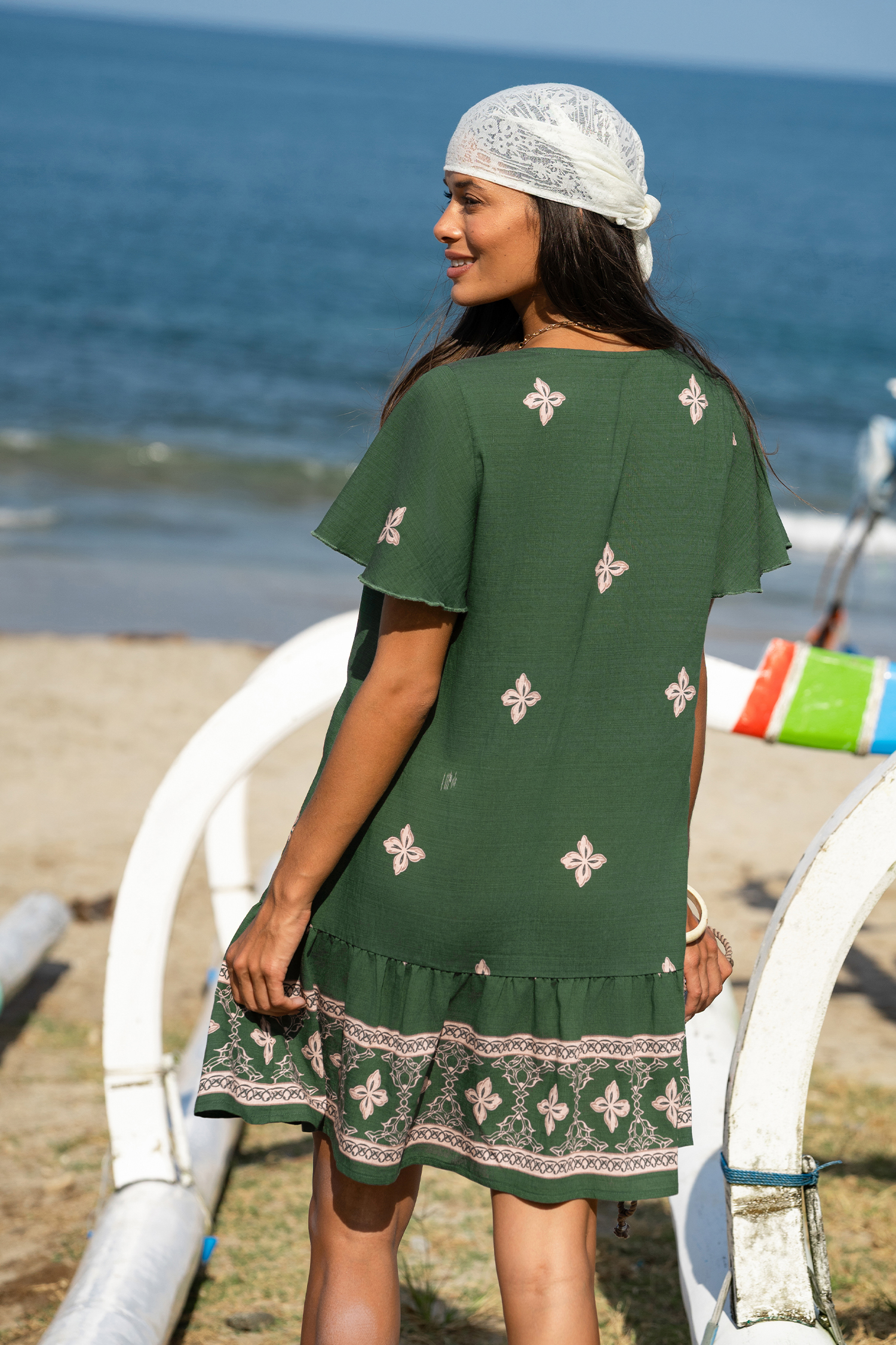 Sparks Fly Floral Mini Dress