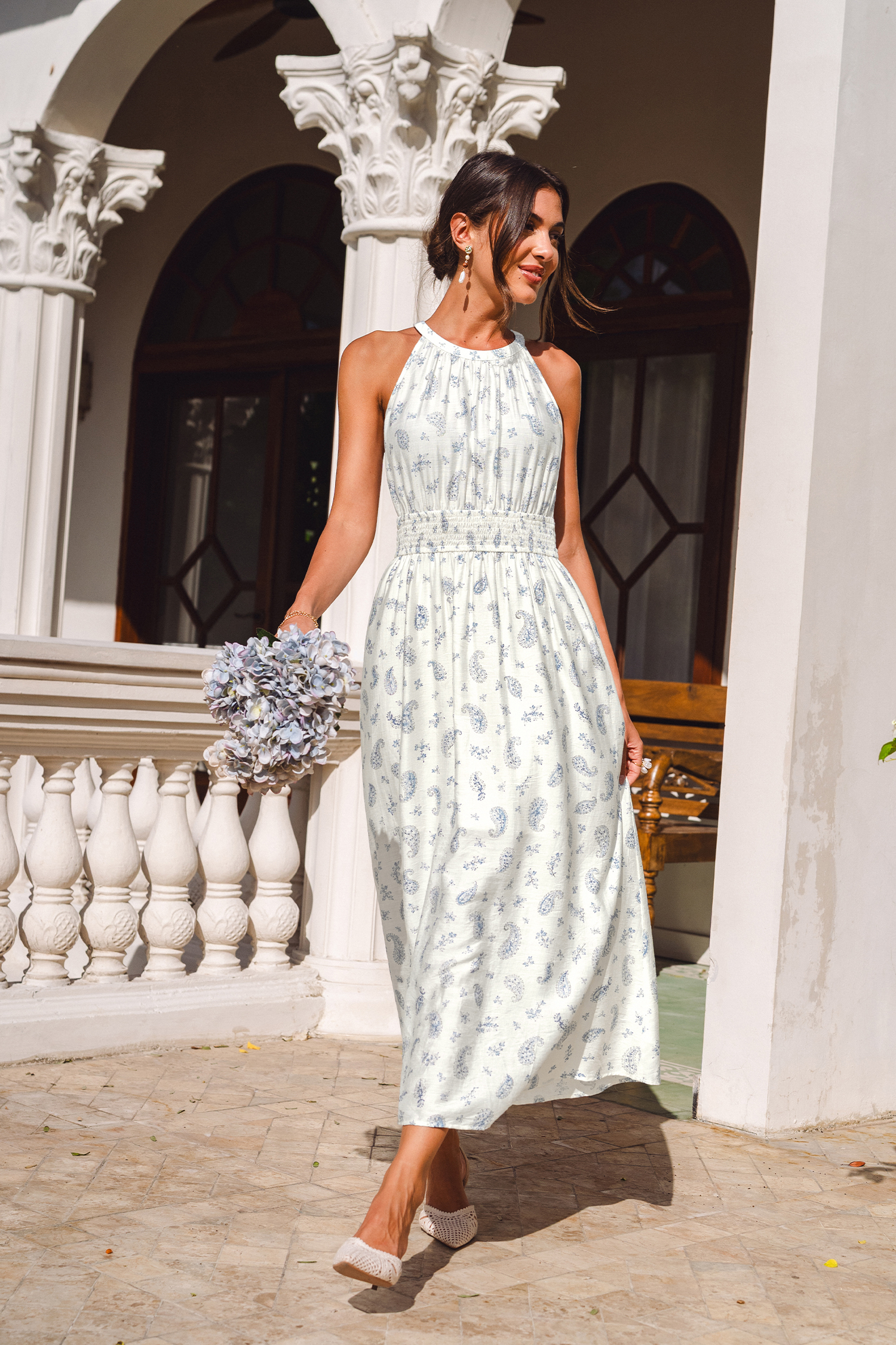 By Invitation Paisley Maxi Dress