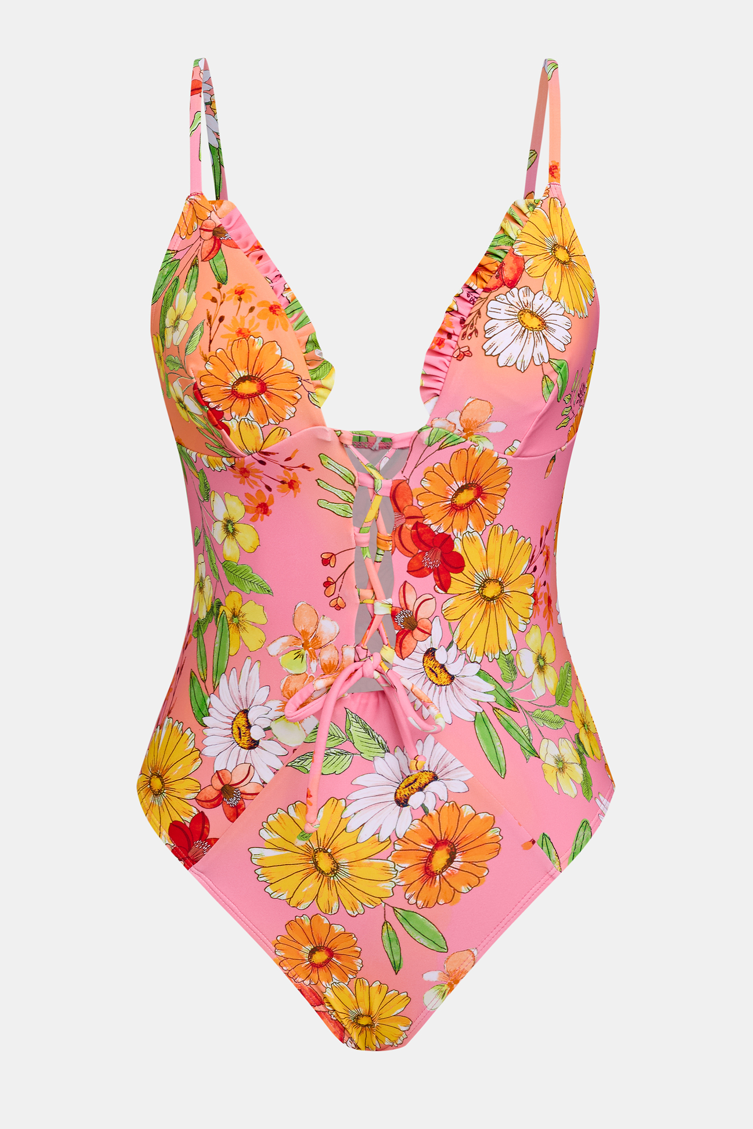 Bahama Bloom Floral One-Piece Swimsuit