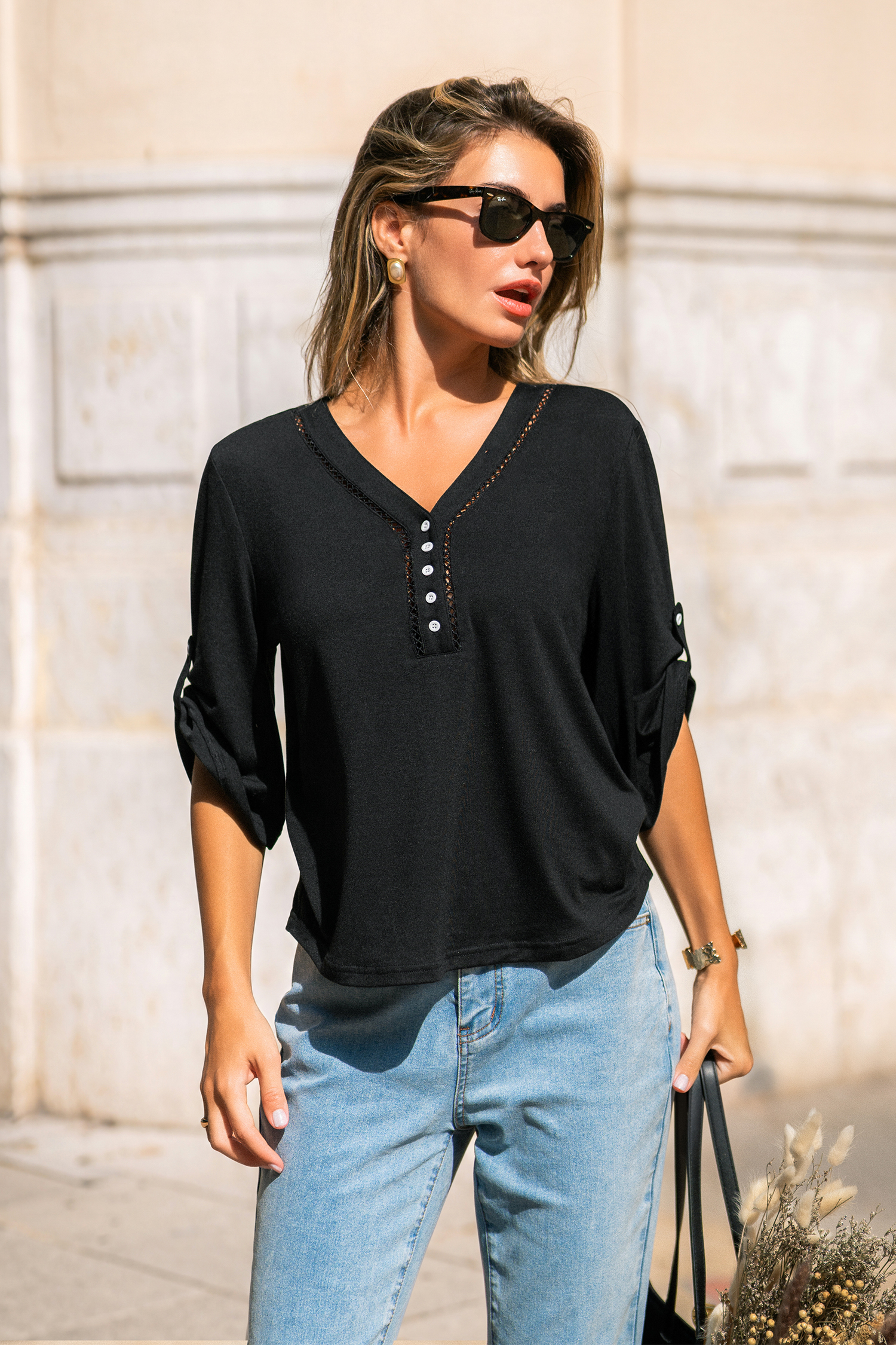 Cool Enough Black Top