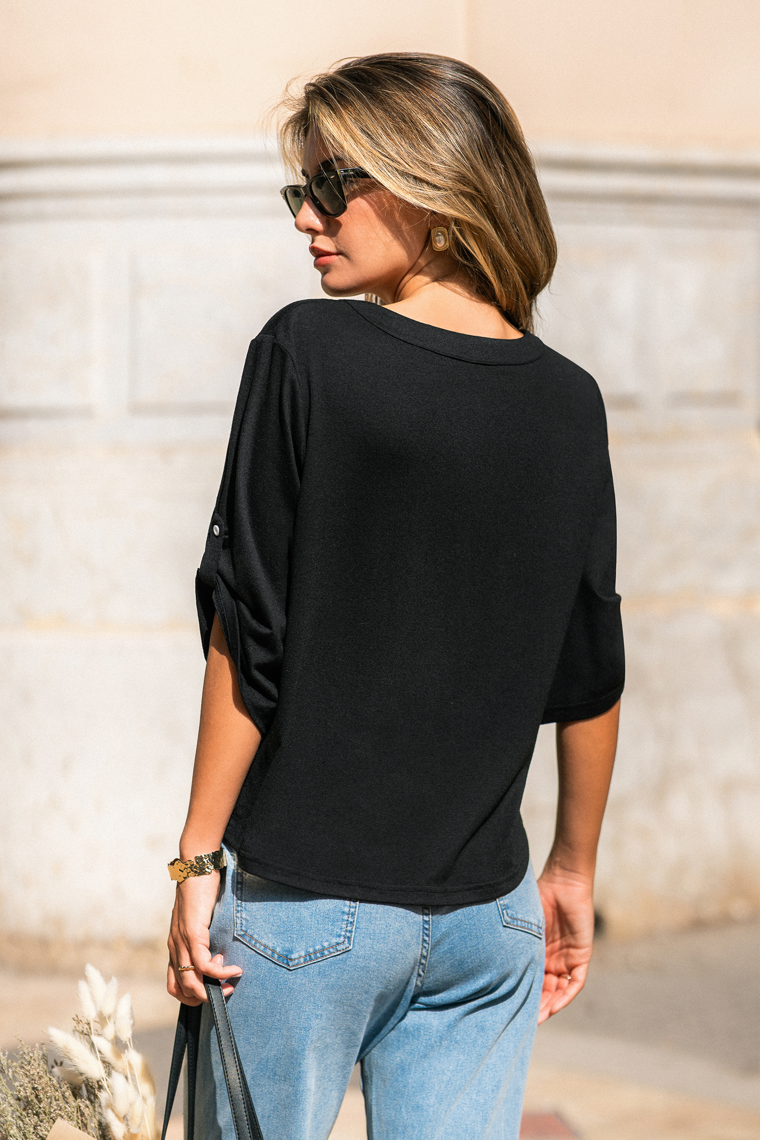 Cool Enough Black Top