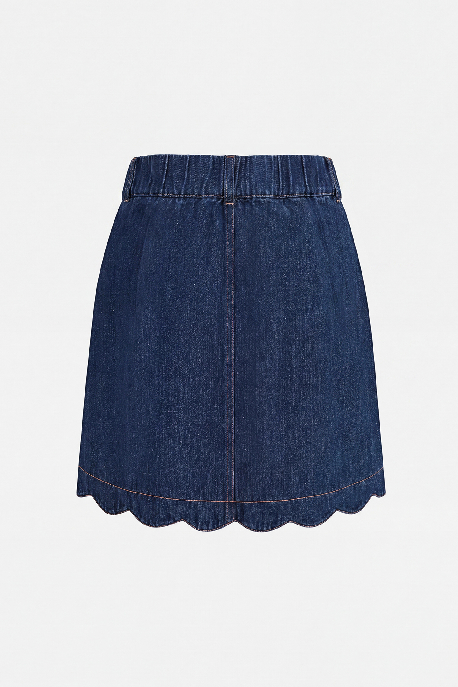 August Sky Denim Mini Skirt