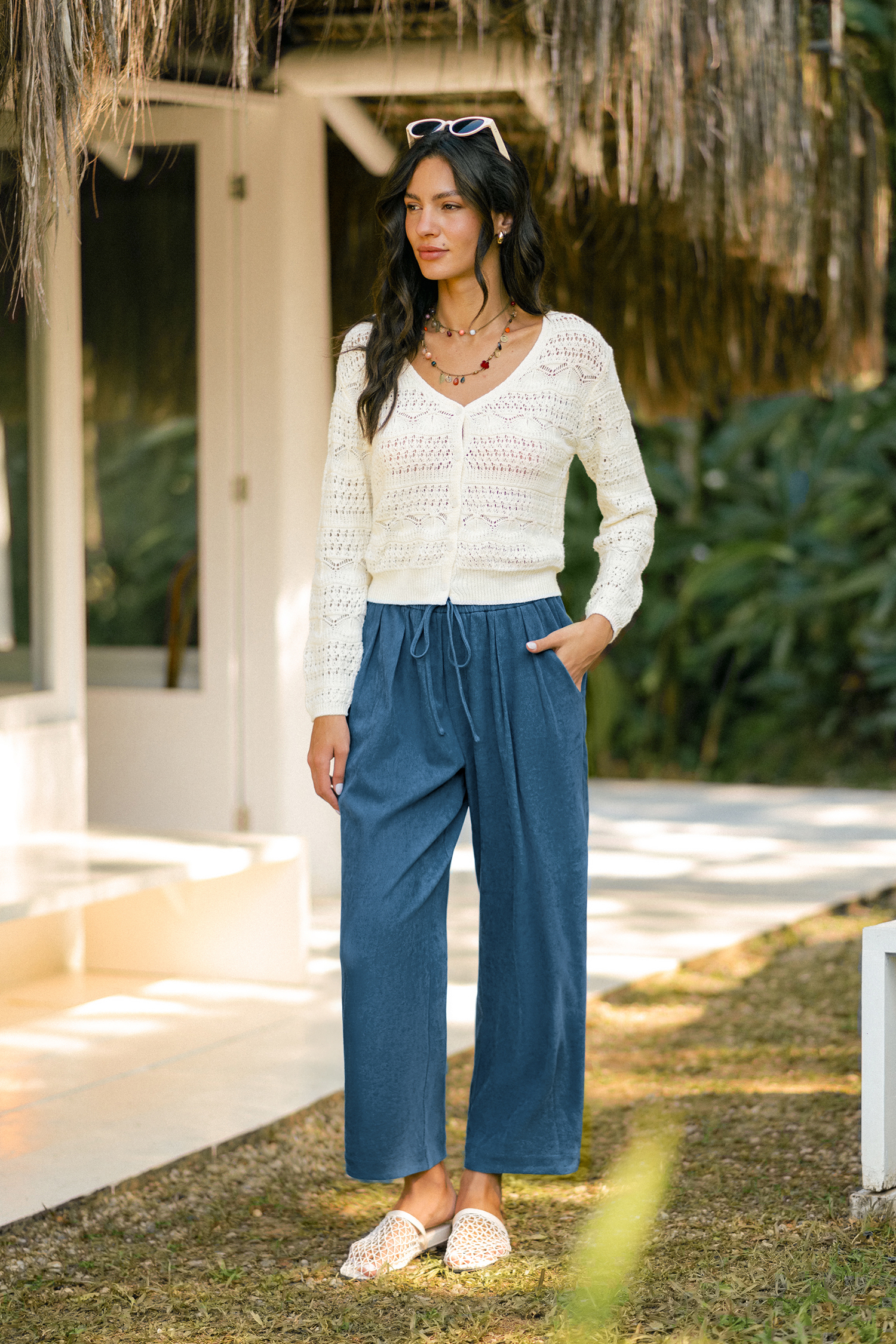 Sunset Society Blue Pants