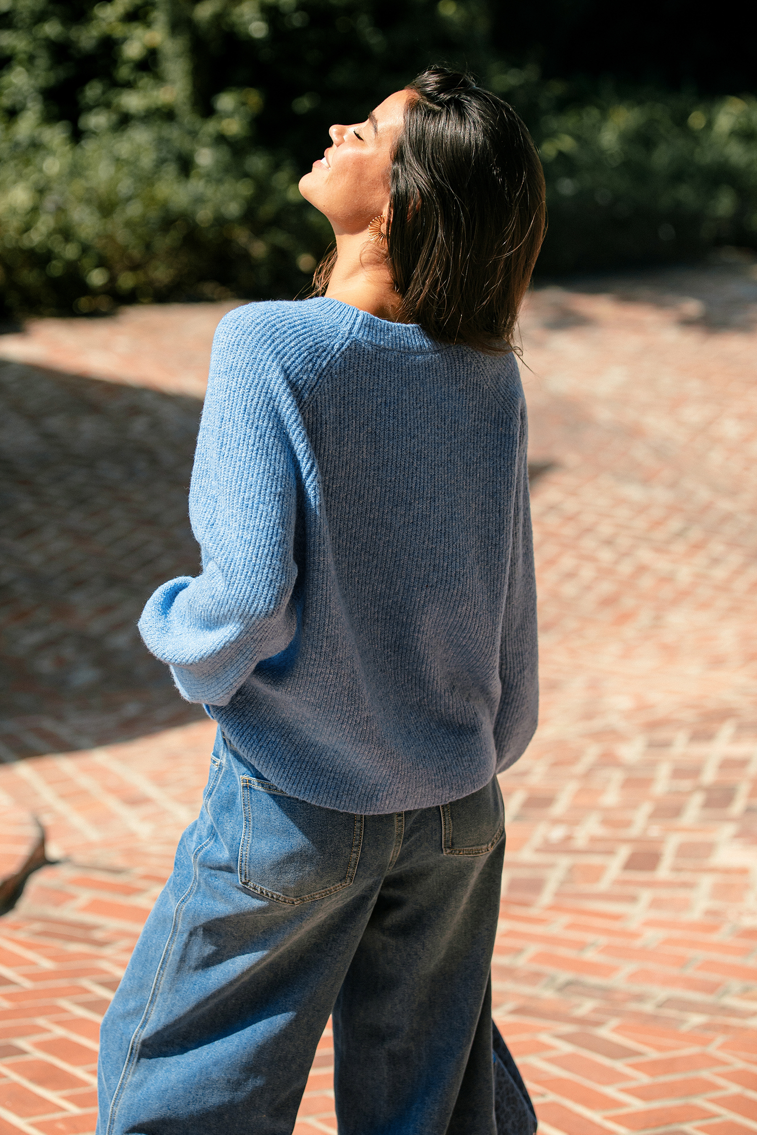 Cloudy Day Blue Sweater