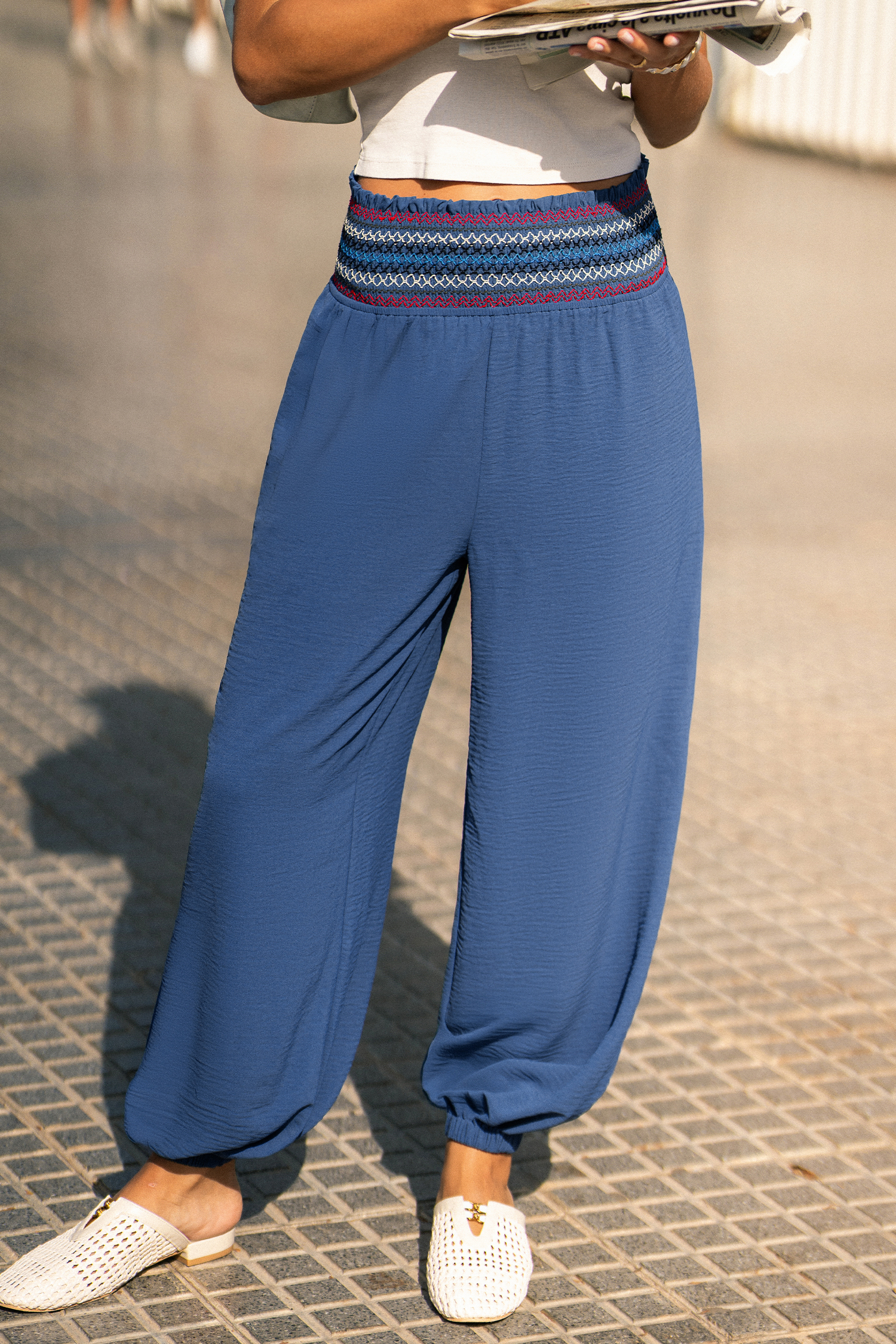Hideaway Blue Pants