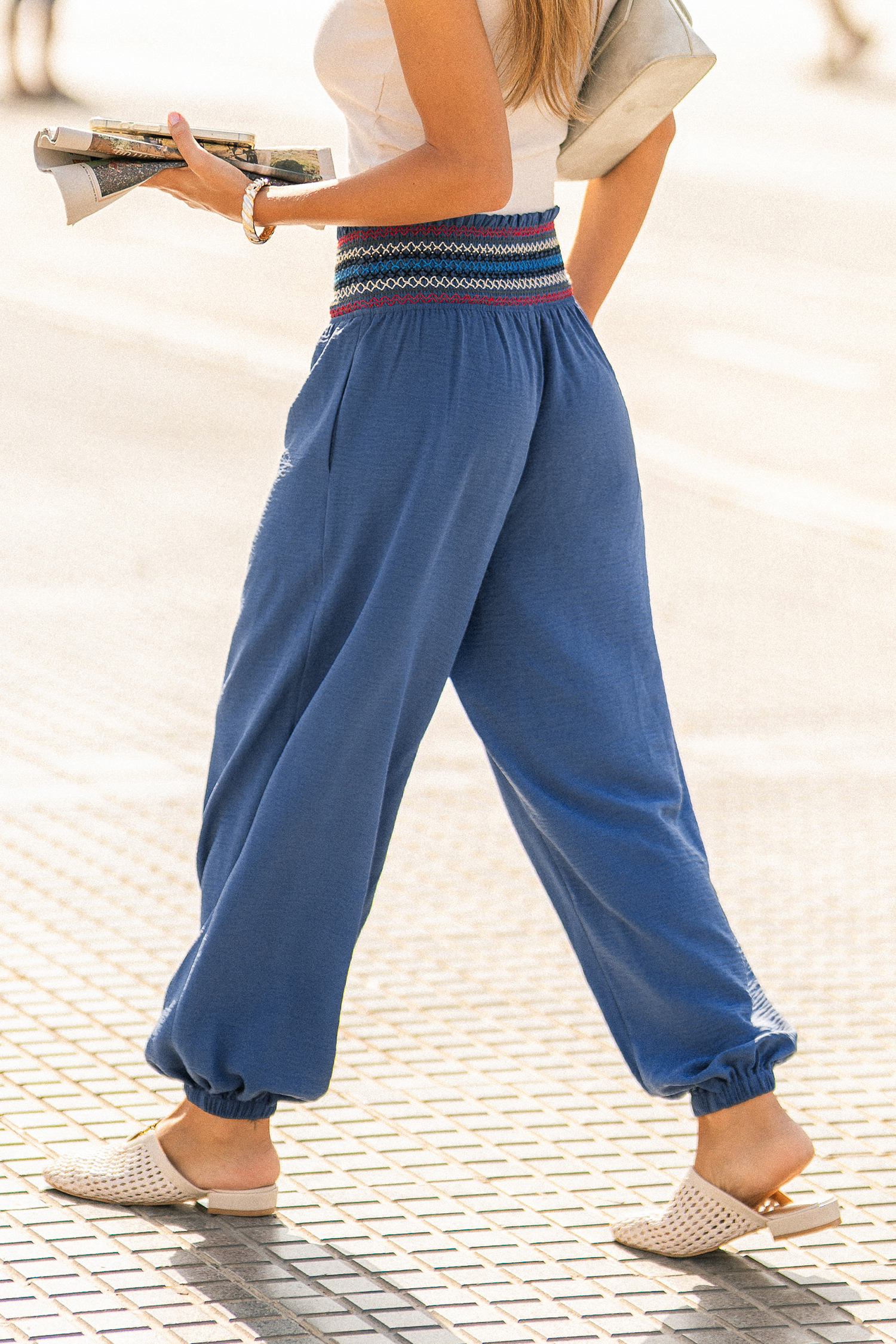 Hideaway Blue Pants