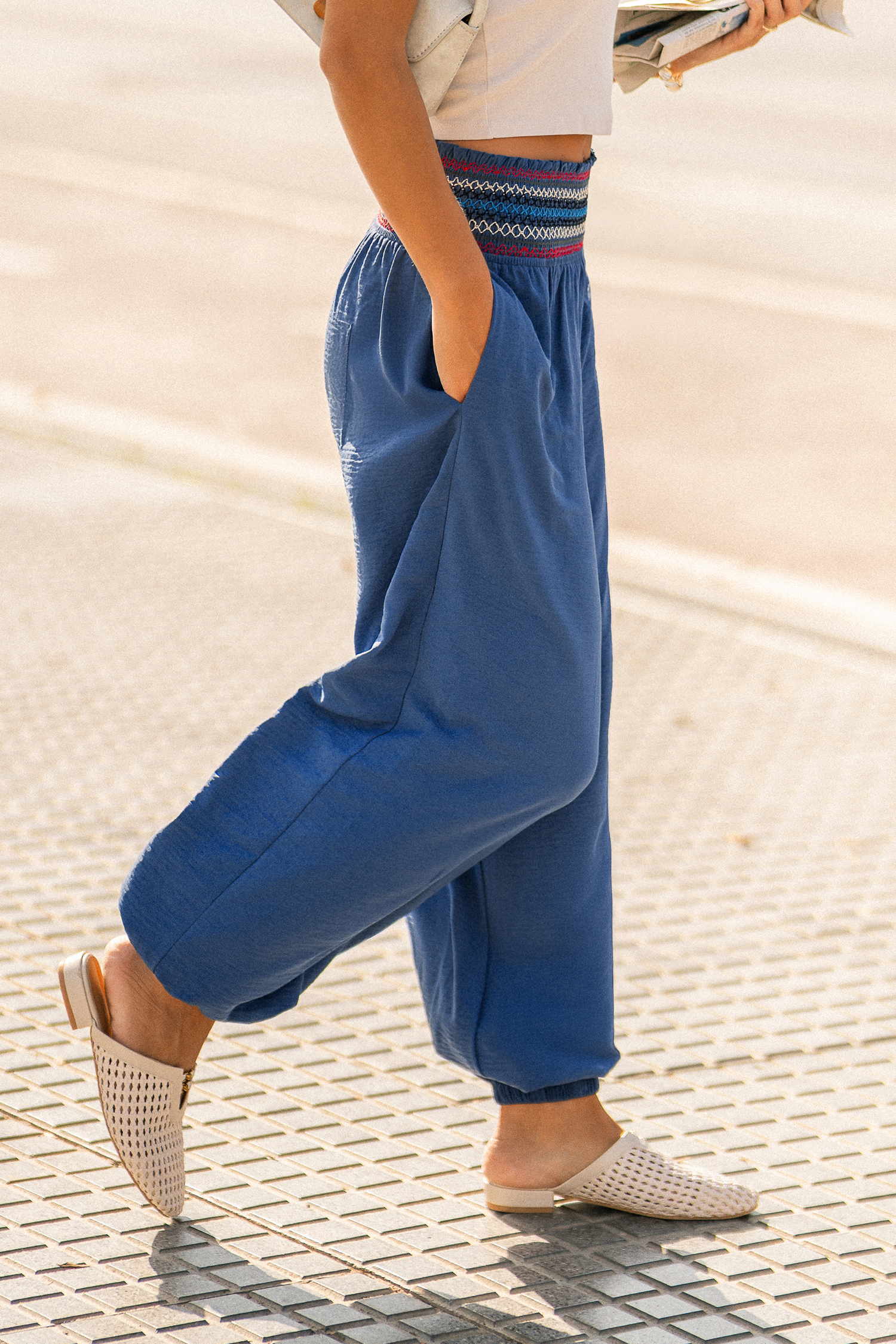 Hideaway Blue Pants