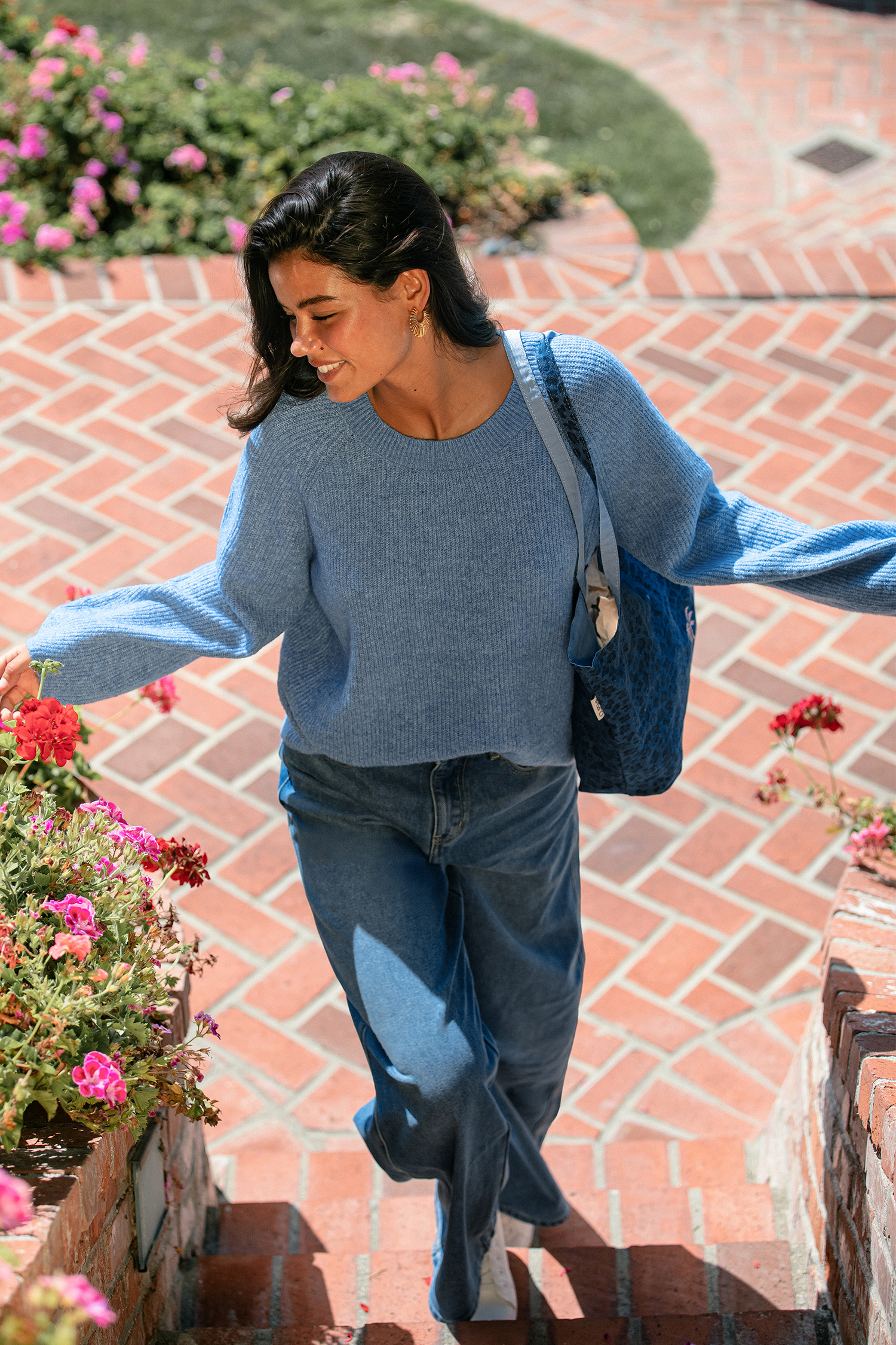 Cloudy Day Blue Sweater