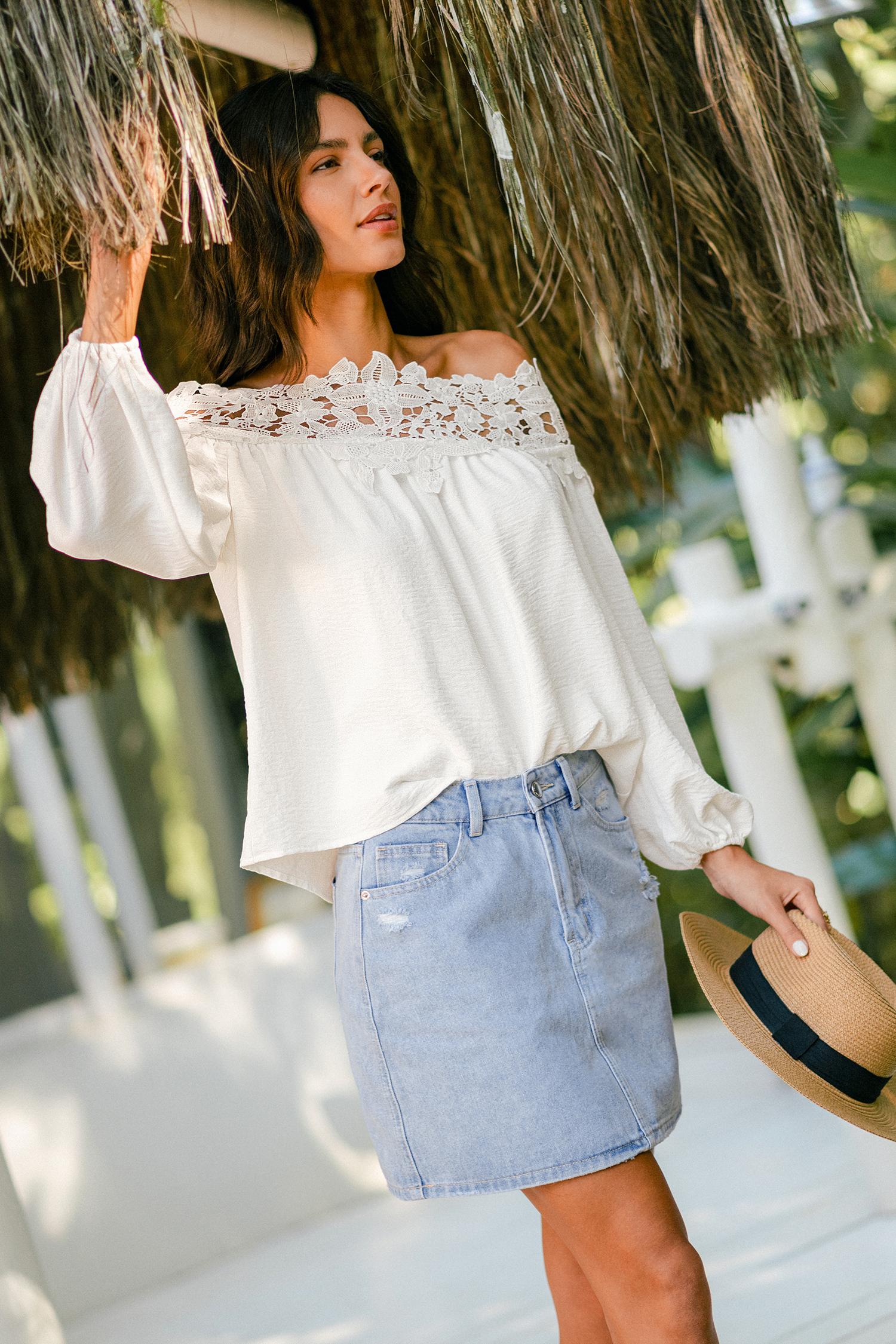 Honey Rose White Top