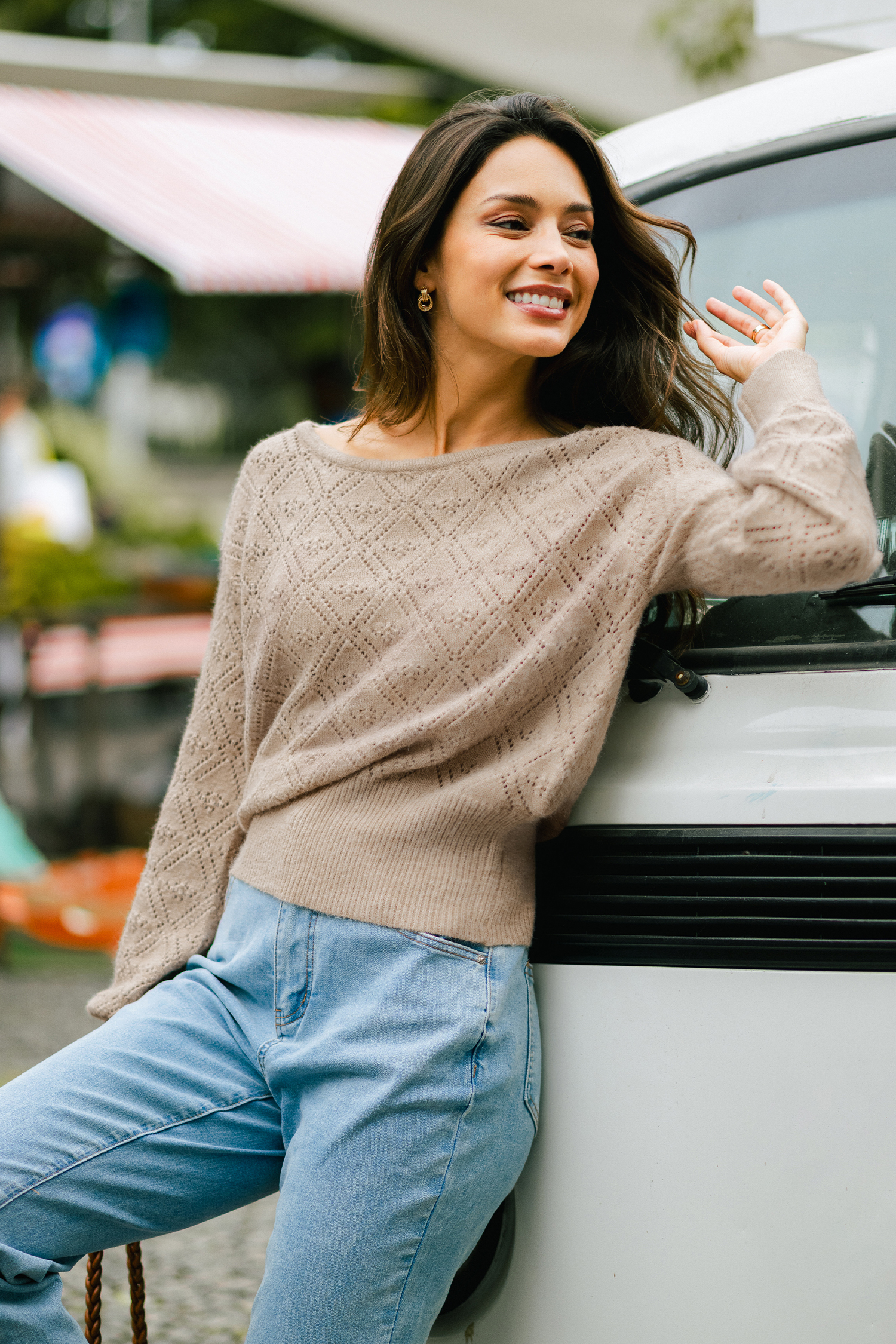 Maple Camel Sweater
