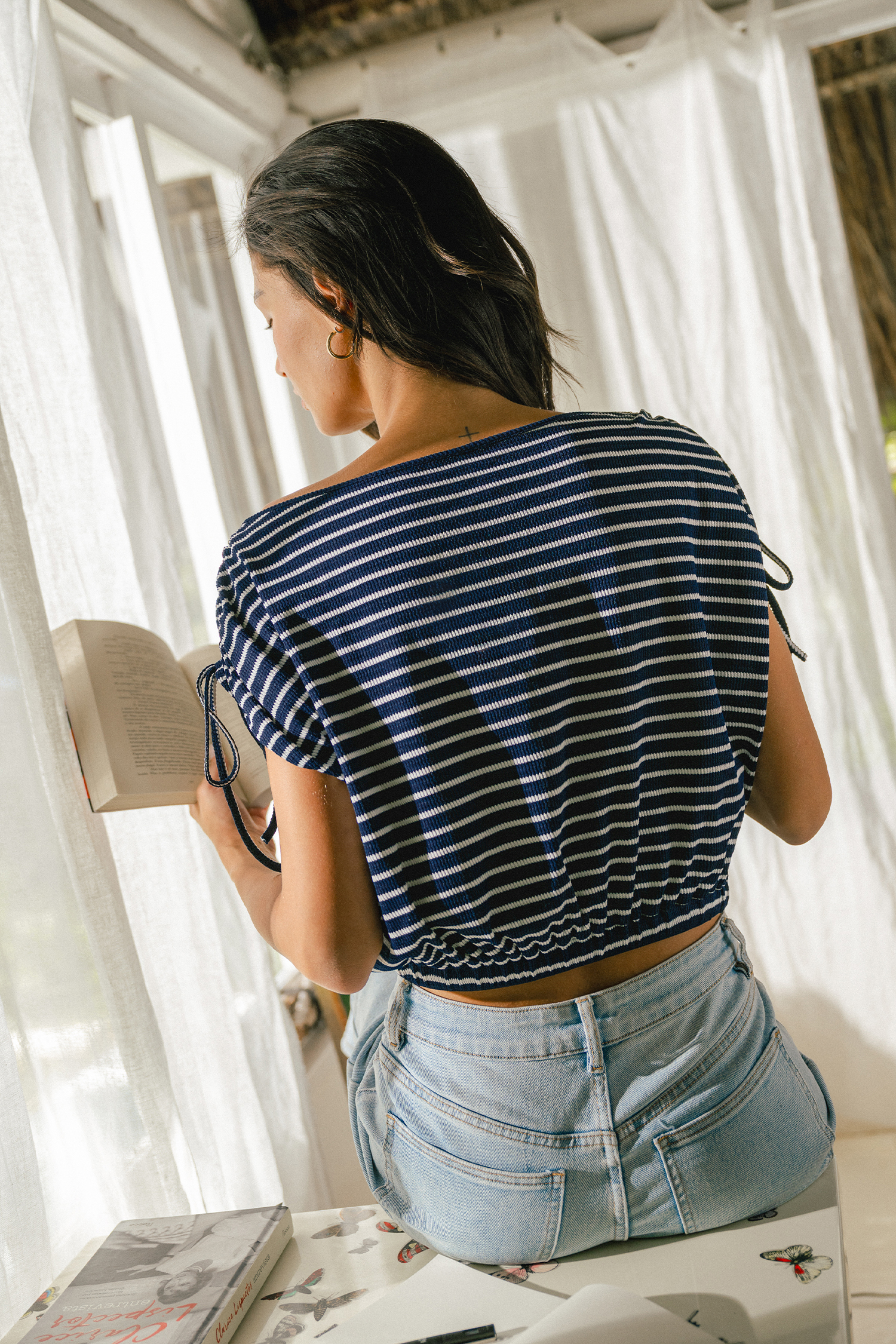 In the Know Striped Top