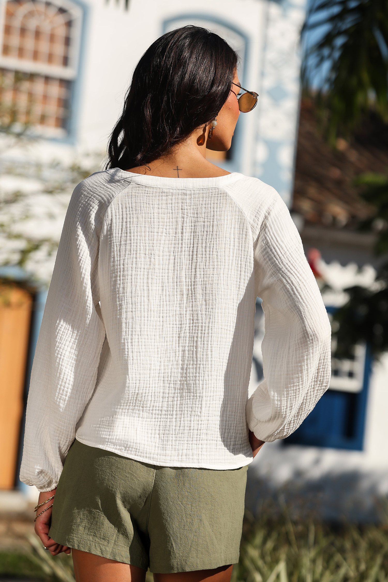 Quiet Day White Top