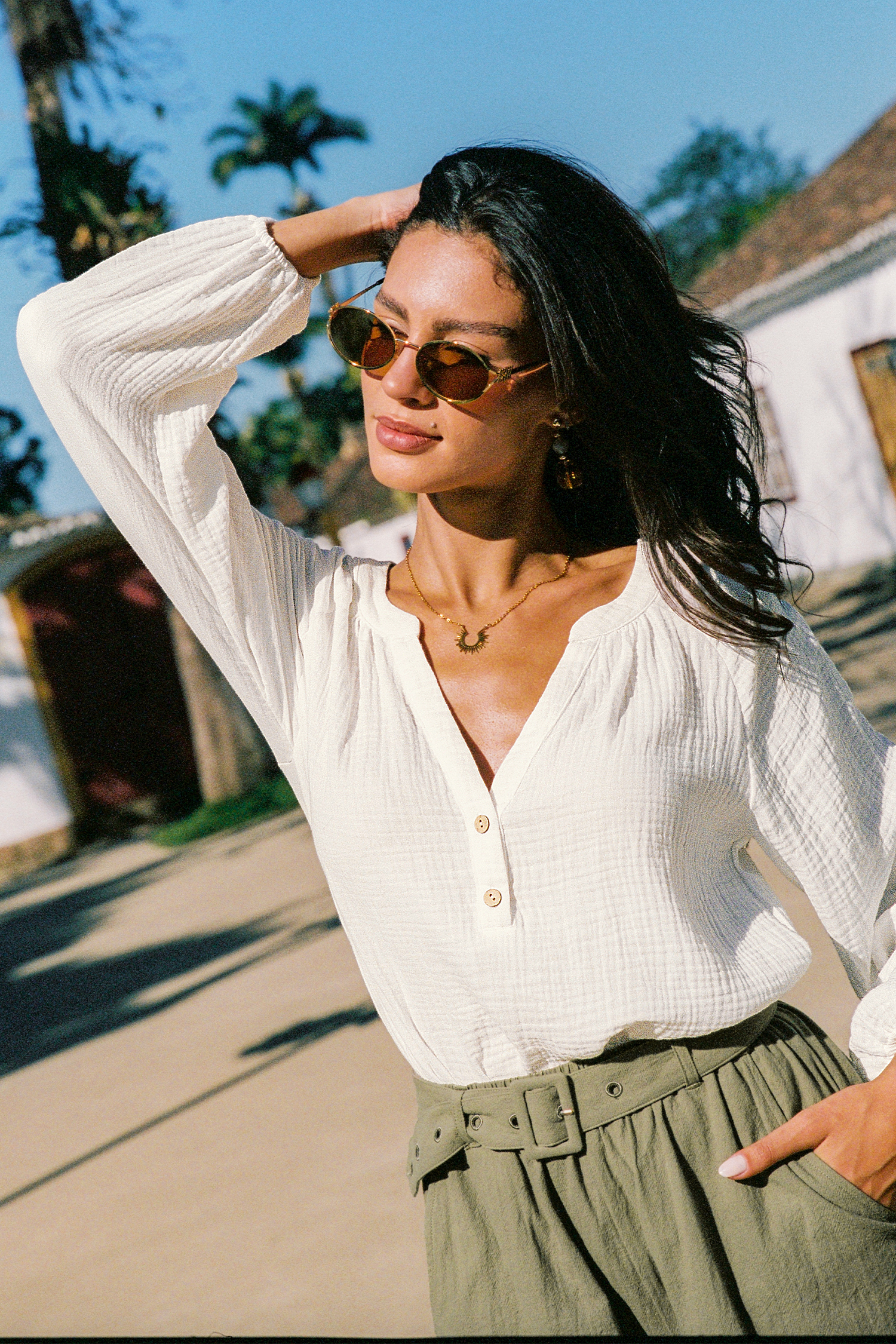 Quiet Day White Top