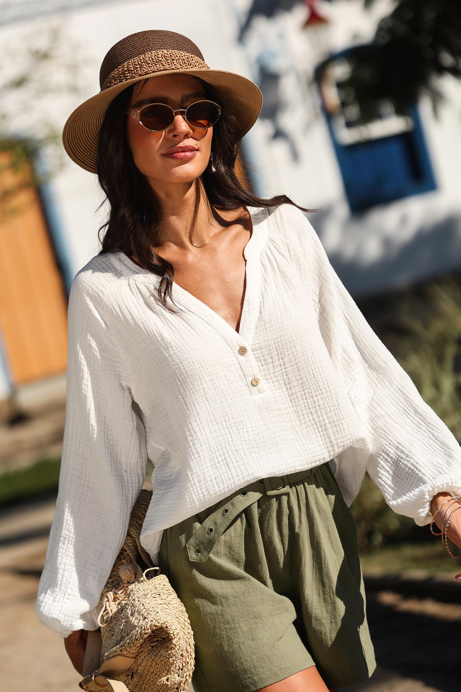 Quiet Day White Top