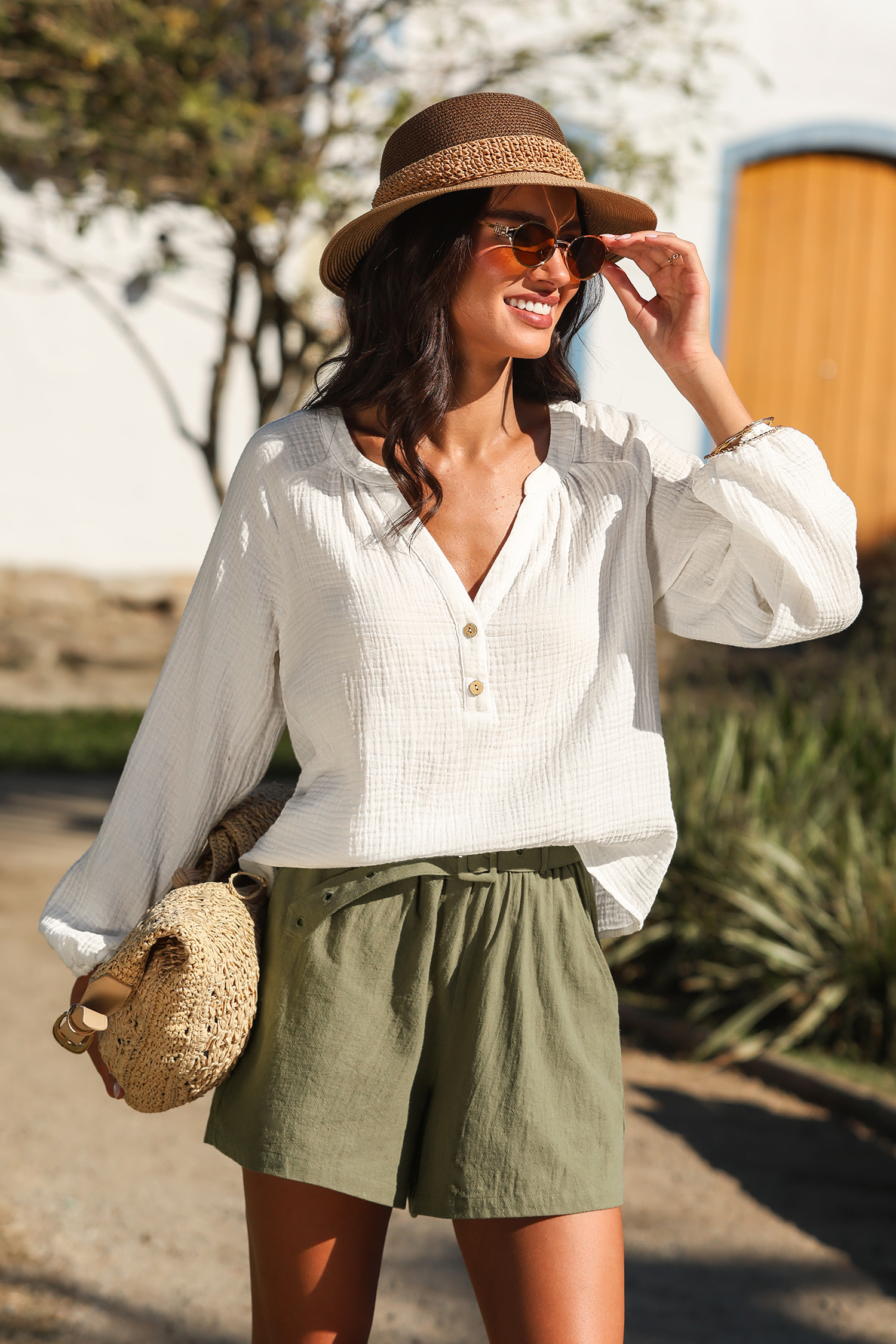 Quiet Day White Top