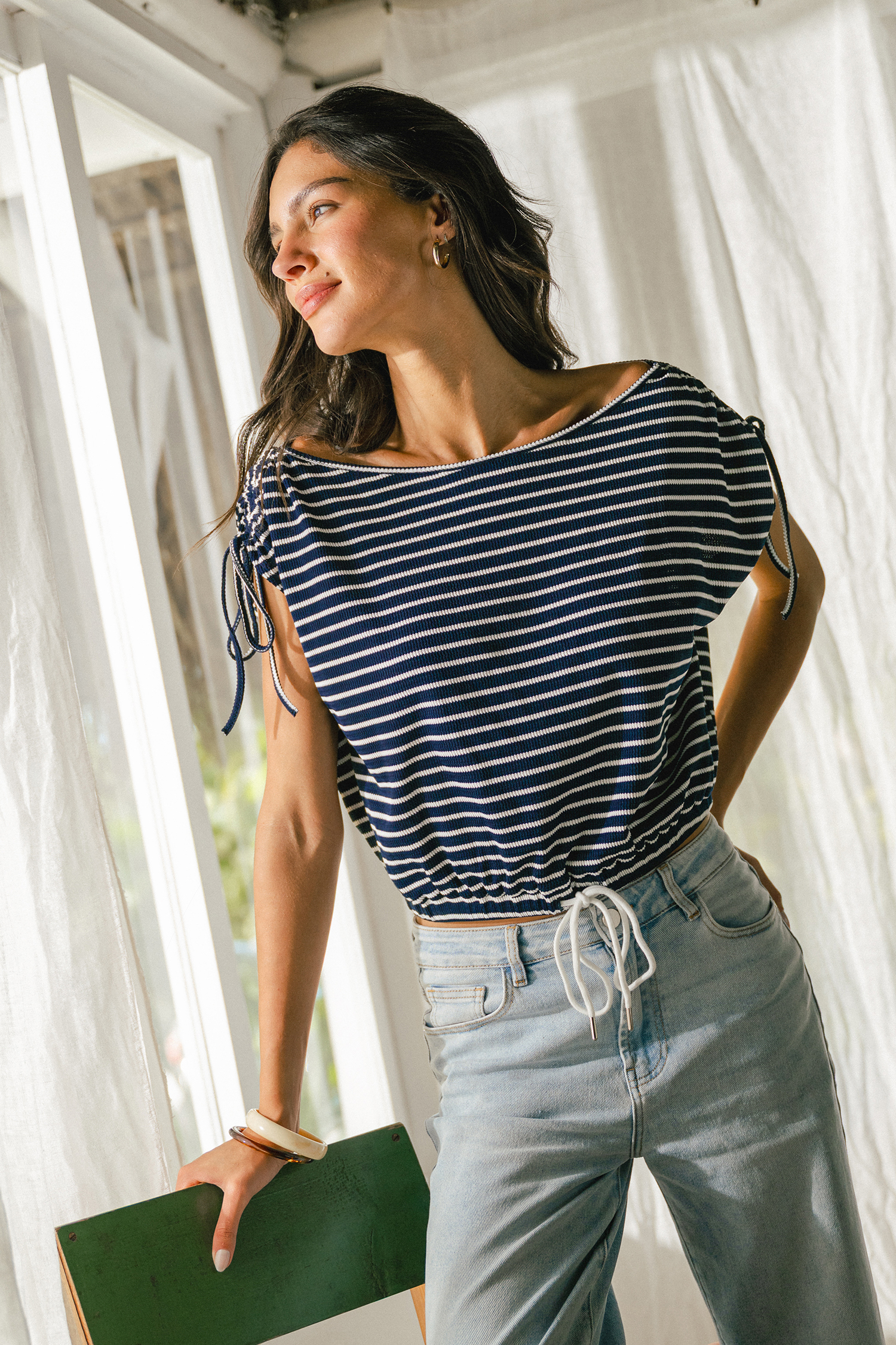 In the Know Striped Top