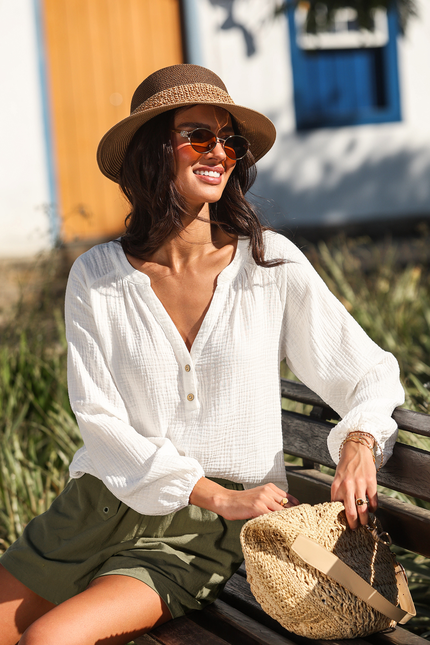 Quiet Day White Top
