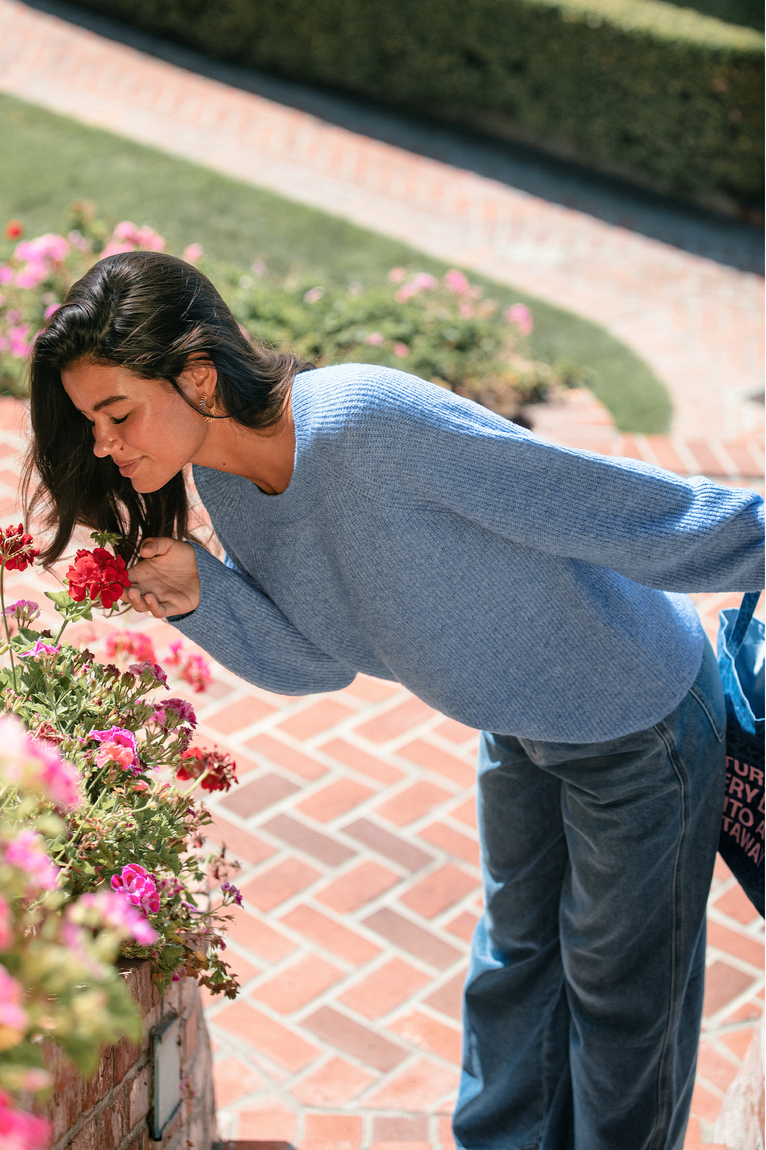 Cloudy Day Blue Sweater