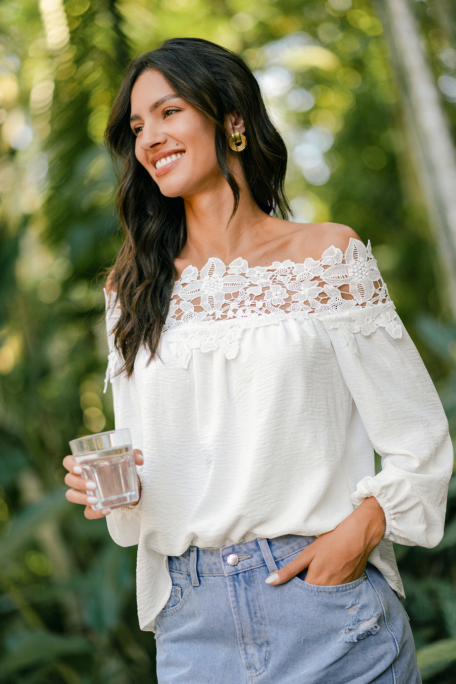 Honey Rose White Top
