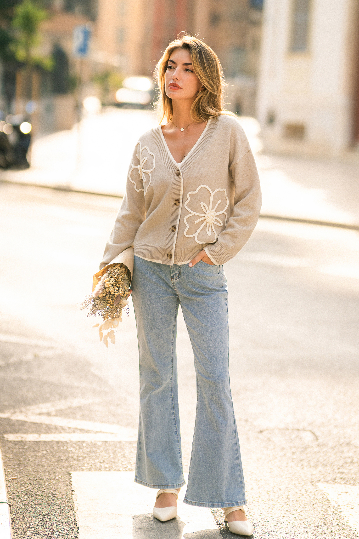 Sunday Drive Floral Cardigan