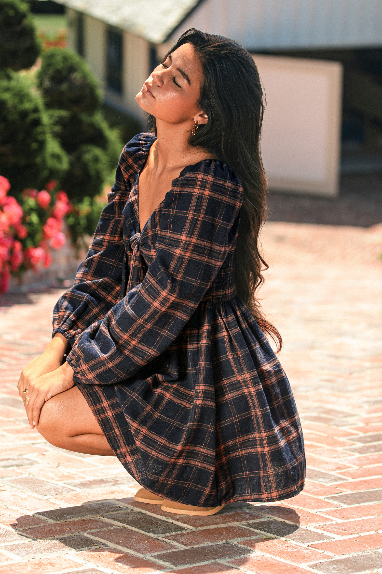 Campus Crush Plaid Mini Dress